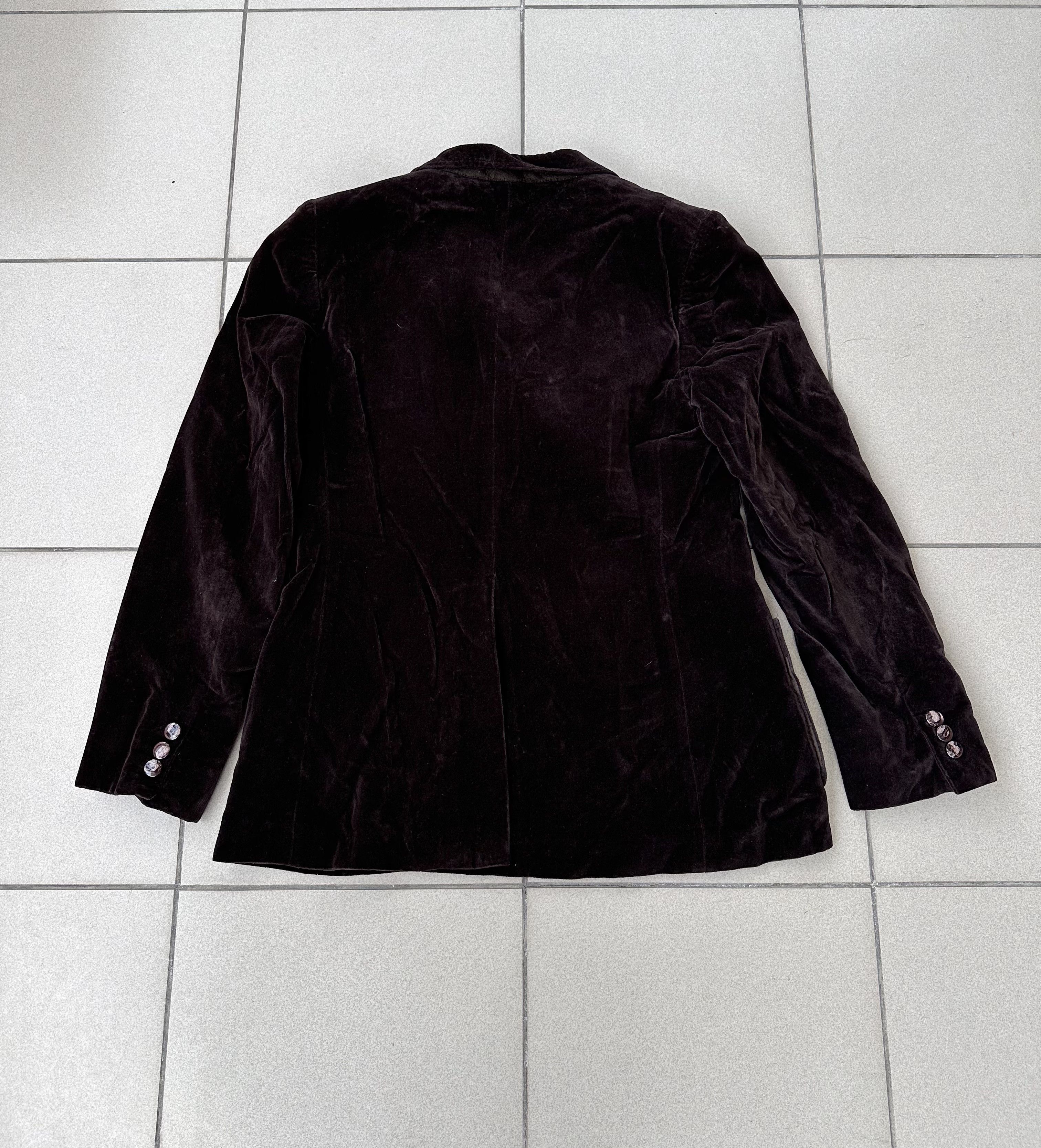 Burberry × Vintage Vintage Burberrys women velour blazer jacket Size M / US 6-8 / IT 42-44 - 6 Thumbnail