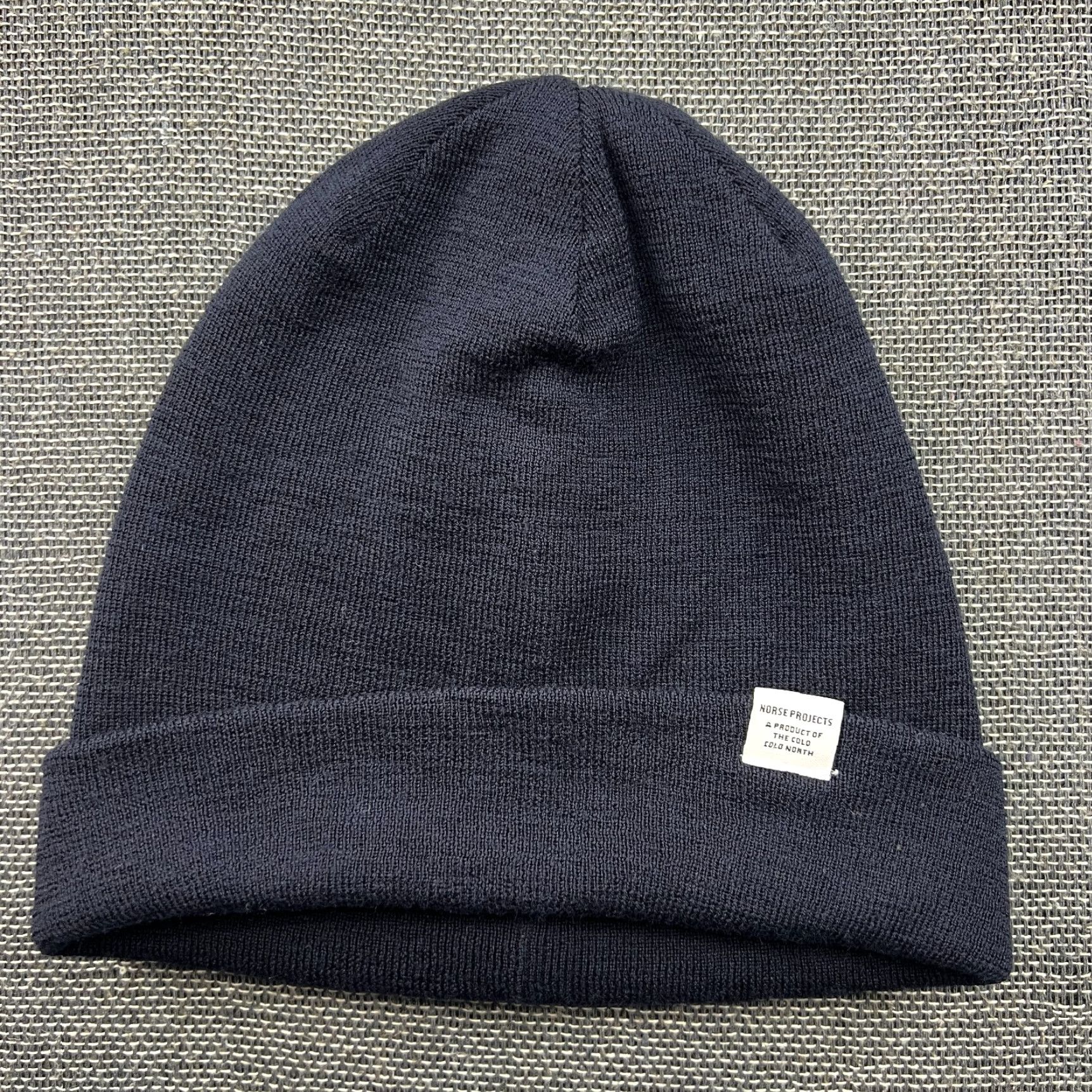Norse Projects Norse Projects Beanie Hat One Size OS 100% Merino Wool Blue Top Beanie Unisex Adults Mens Womens Size US M / EU 48-50 / 2 - 2 Thumbnail