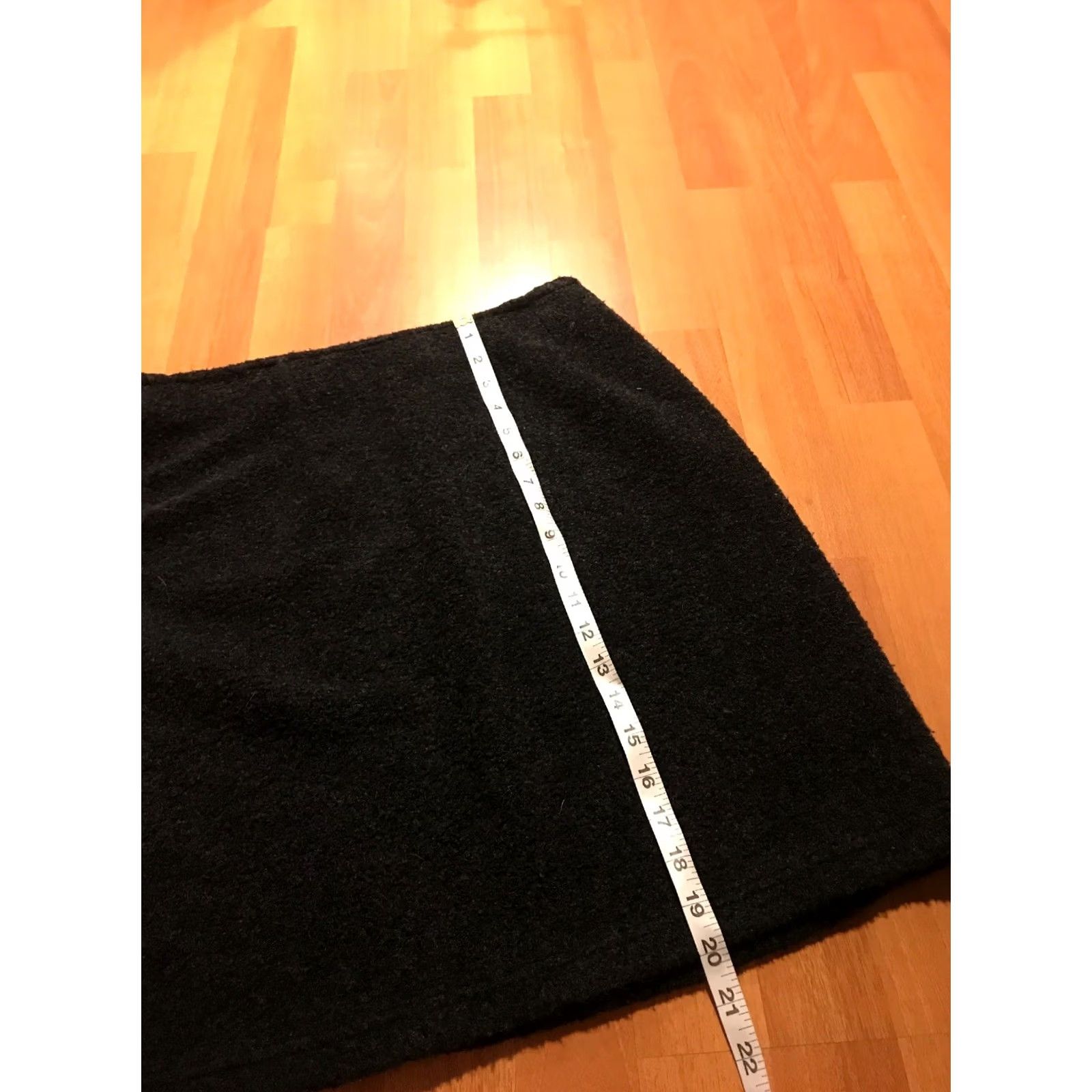 J. Jill VINTAGE J Jill Wool Blend Skirt Charcoal Gray Work Women 12T Tall Wool Blend Charcoal Gray 12T Womens Size 34" / US 12 / IT 48 - 4 Thumbnail