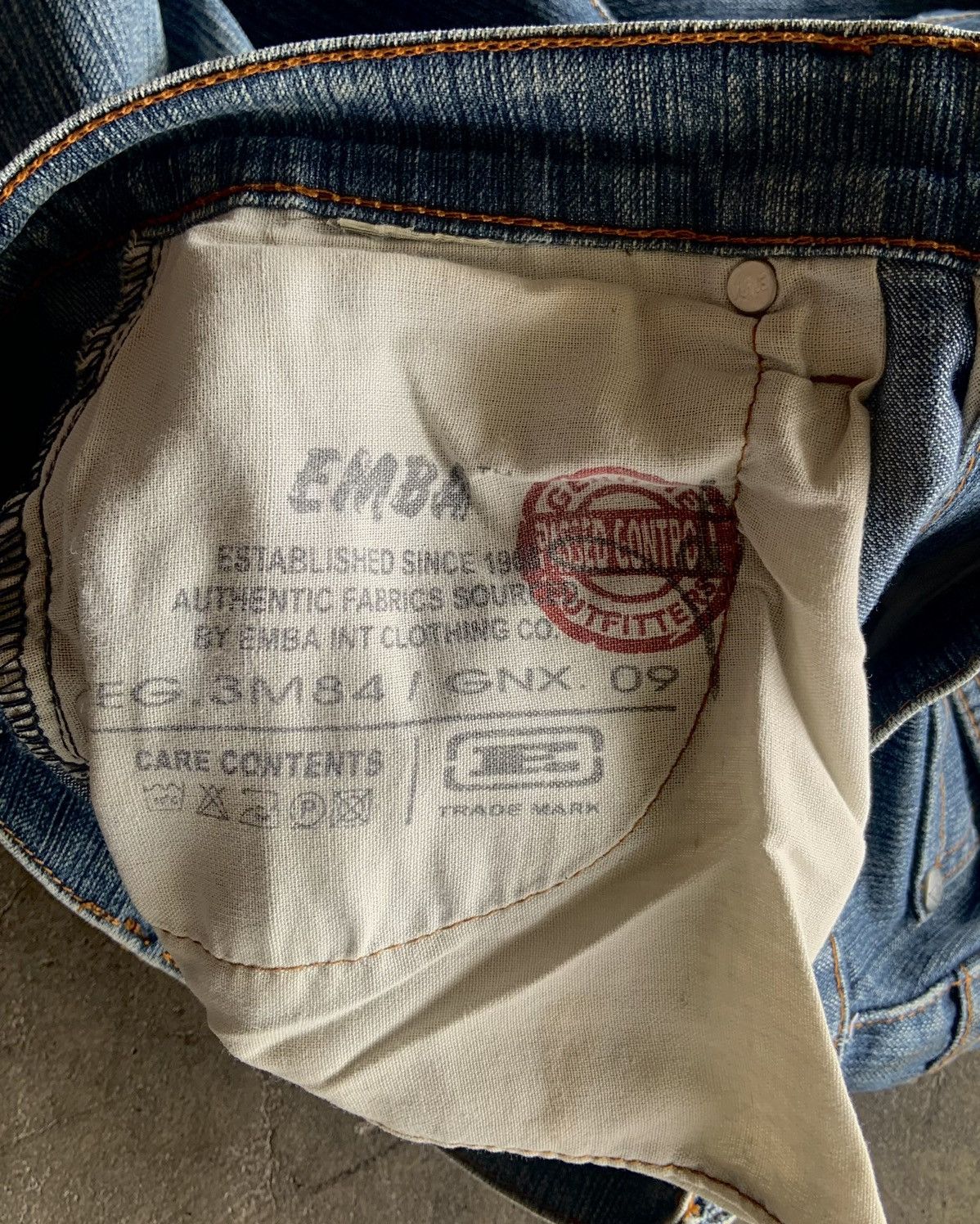 If Six Was Nine 2000s Emba Ifsixwasnine Lgb Style Flared Jeans Size US 28 / EU 44 - 4 Thumbnail