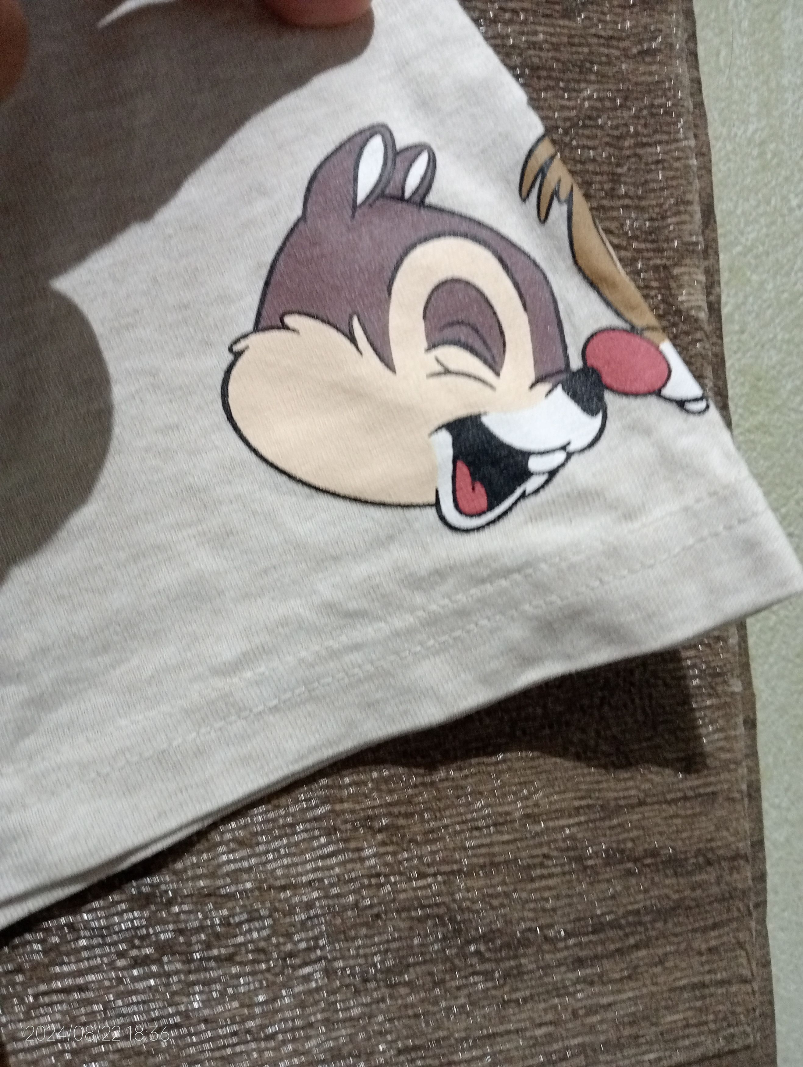 Cartoon Network VTG Disney Fantasy Shop Chip 'n' Dale Baseball Design Tee Size US XL / EU 56 / 4 - 7 Thumbnail