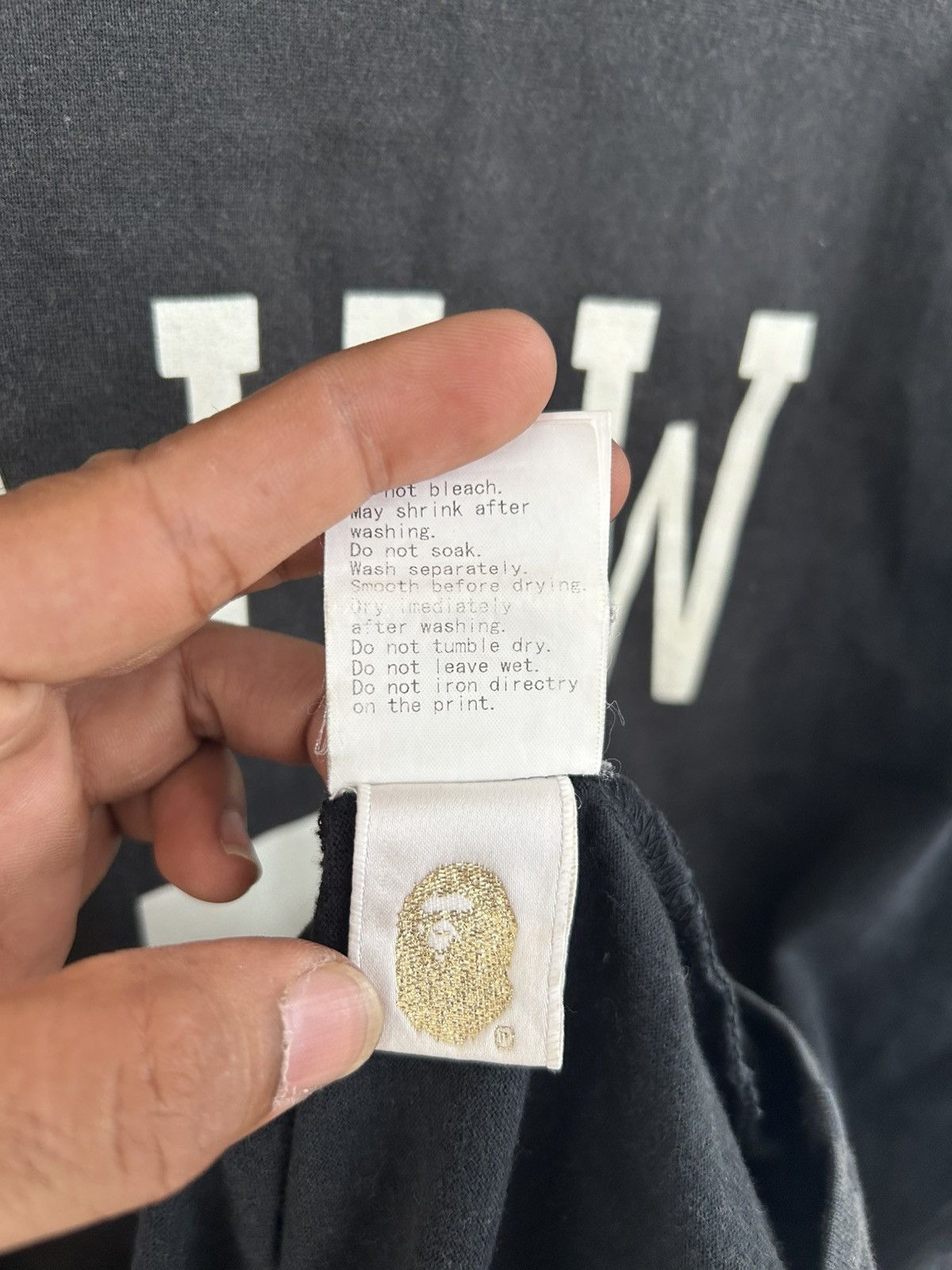 Bape ABAILW17 Bape Vintage Black Size US M / EU 48-50 / 2 - 9 Thumbnail