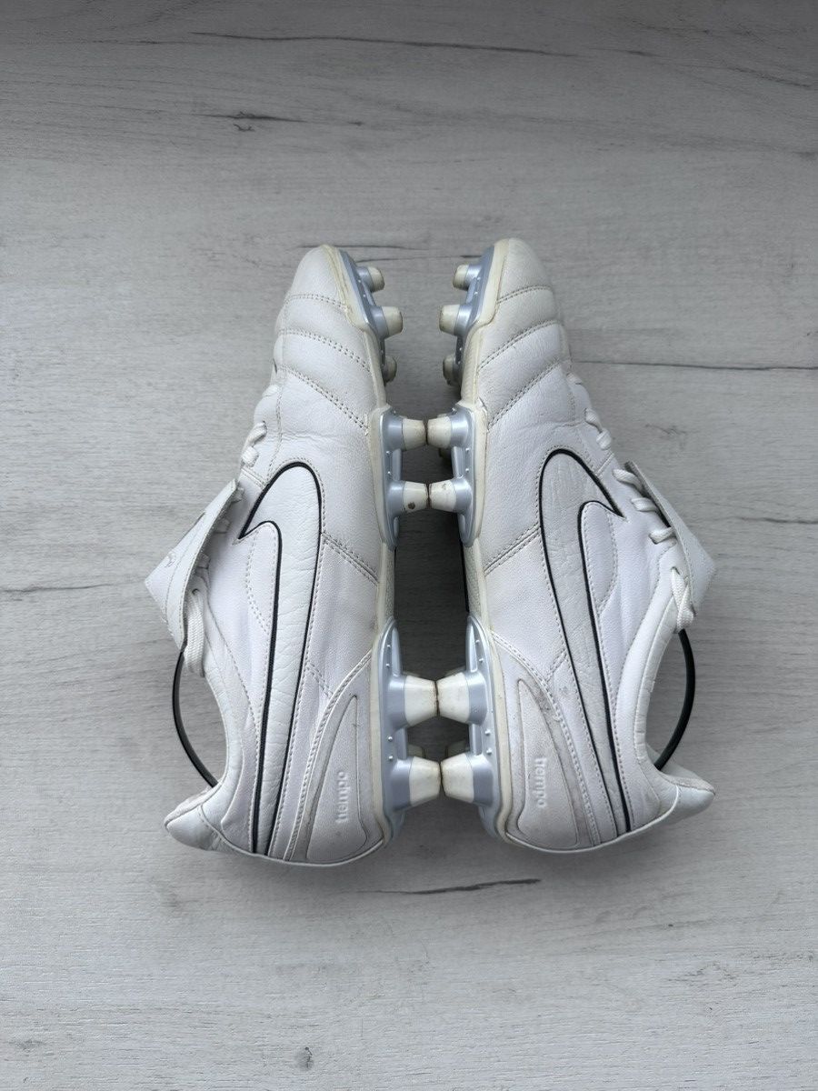 Nike × Vintage Nike Tiempo Legend Zoom Air Leather Football Cleats Boots Size US 9 / EU 42 - 4 Thumbnail