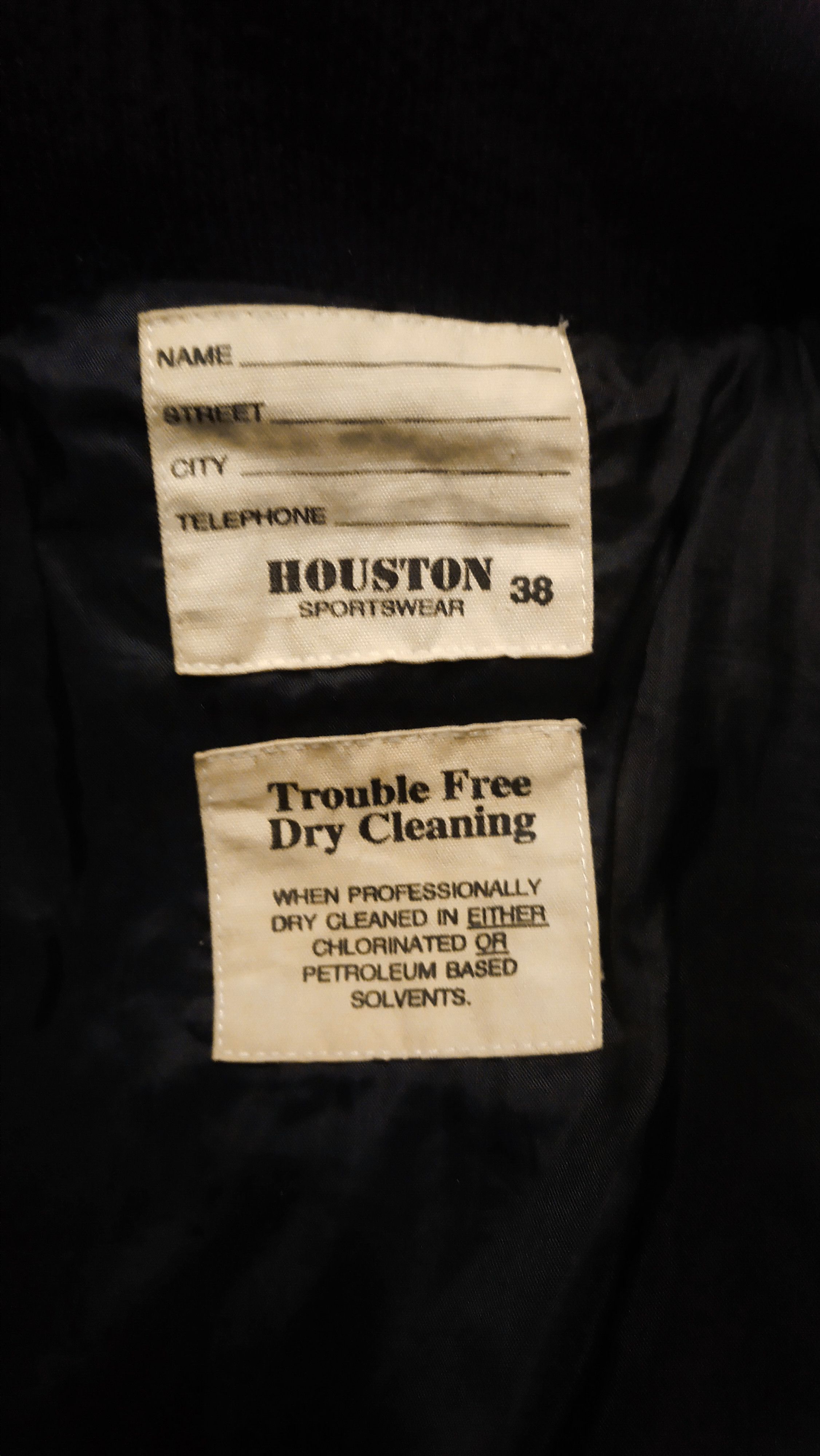 Vintage Vintage Houston Varsity Jacket Size US M / EU 48-50 / 2 - 6 Thumbnail