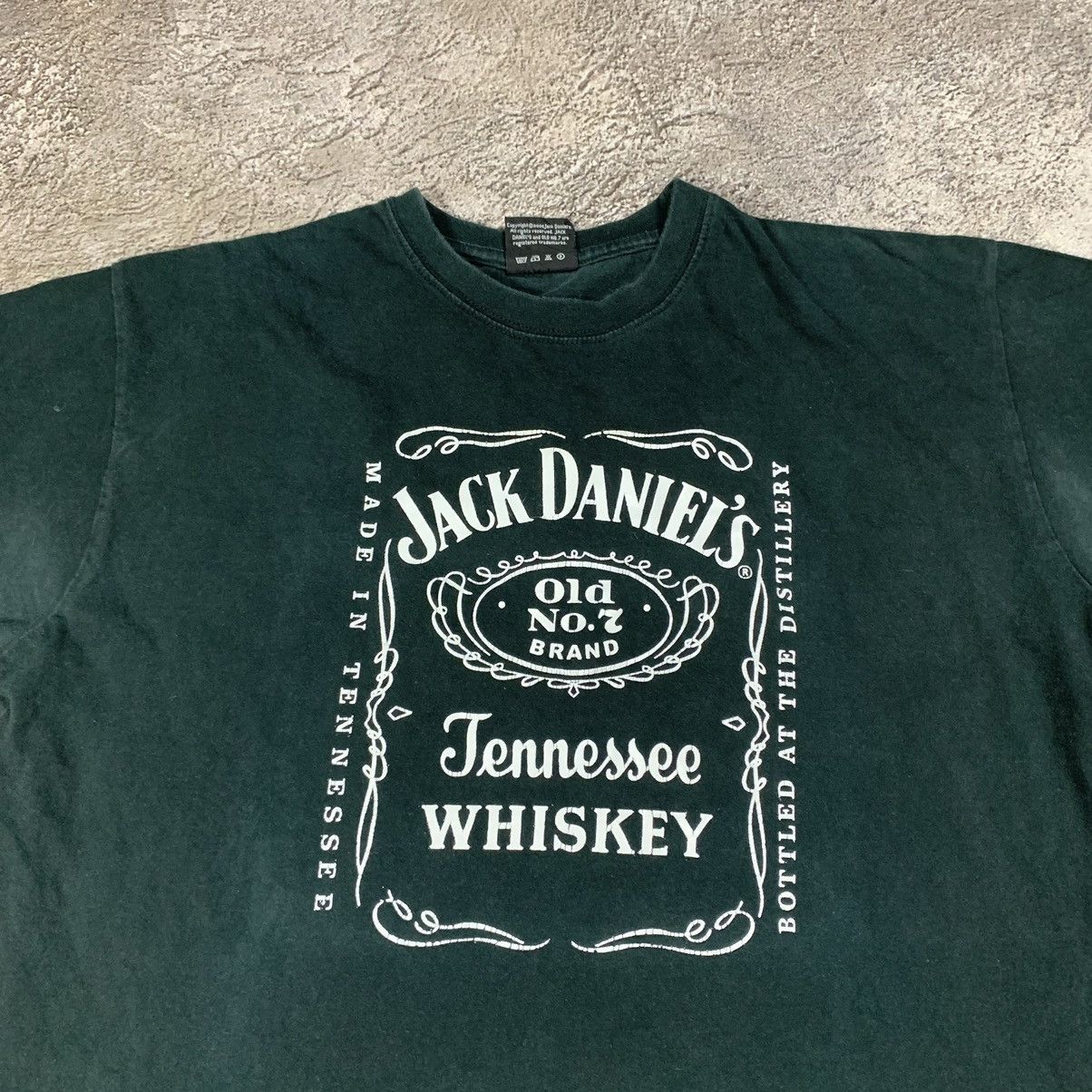 Band Tees VINTAGE Y2K BAND TEE JACK DANIELS JENNESSEE WHISKEY DRINK Size US L / EU 52-54 / 3 - 3 Thumbnail