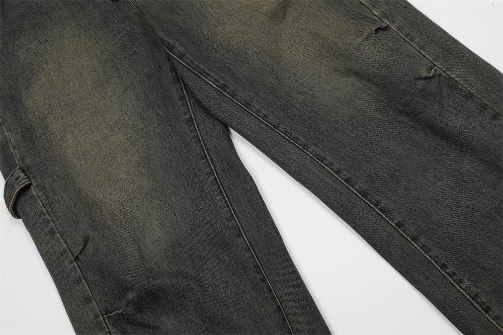Japanese Brand × Jean Washed distressed vintage loose casual jeans Size US 32 / EU 48 - 6 Thumbnail