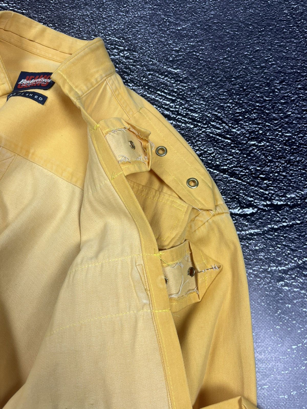 Vintage Vintage Budweiser Avant-garde Yellow jacket Size M Size M / US 6-8 / IT 42-44 - 6 Thumbnail