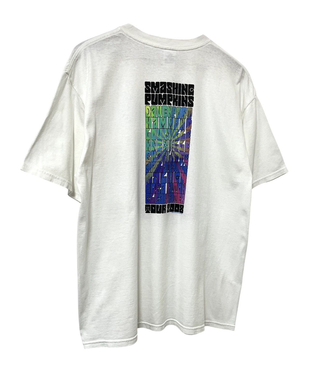 Band Tees VINTAGE 00s THE SMASHING PUMPKINS PSYCHEDELIC TOUR TSHIRT Size US XL / EU 56 / 4 - 10 Thumbnail