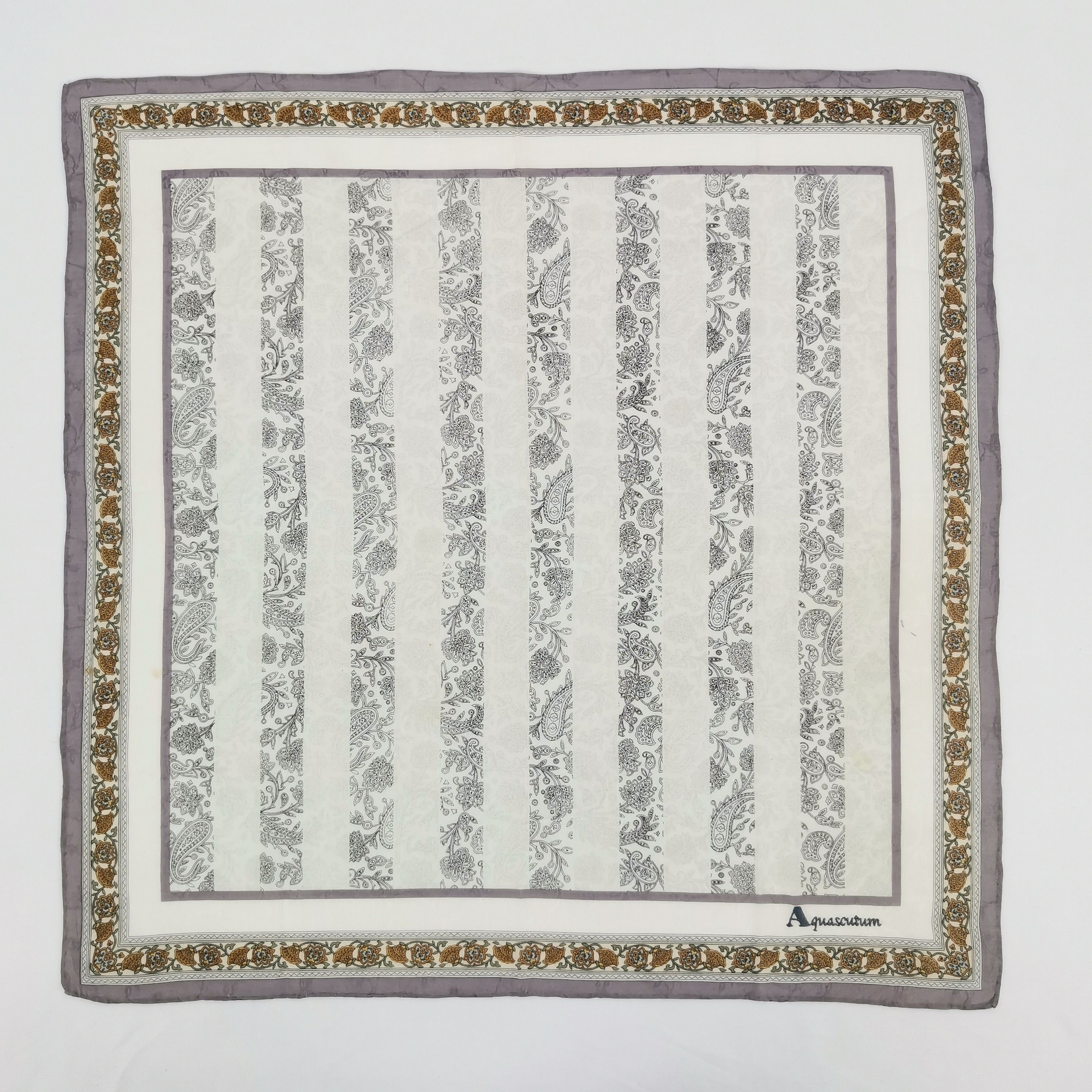 Aquascutum Vintage Aquascutum Handkerchief Neckerchief Bandana Size ONE SIZE - 2 Thumbnail