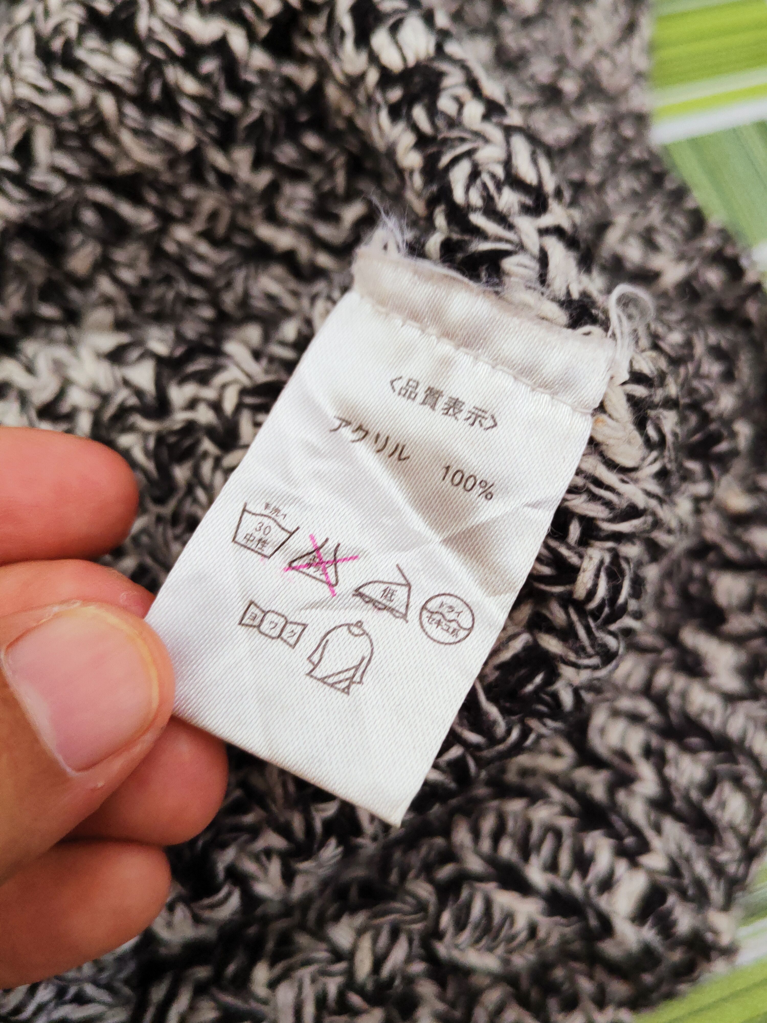 Japanese Brand × Vintage Japanese Brand Black Knitwear Sweatshirts #W979 Size US S / EU 44-46 / 1 - 11 Thumbnail