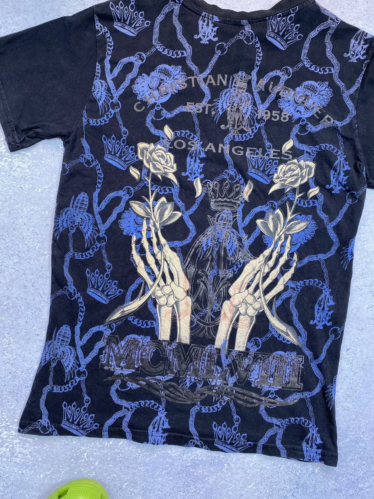 Christian Audigier × Japanese Brand Christian Audigier t-shirt with big logo Size US L / EU 52-54 / 3 - 6 Thumbnail