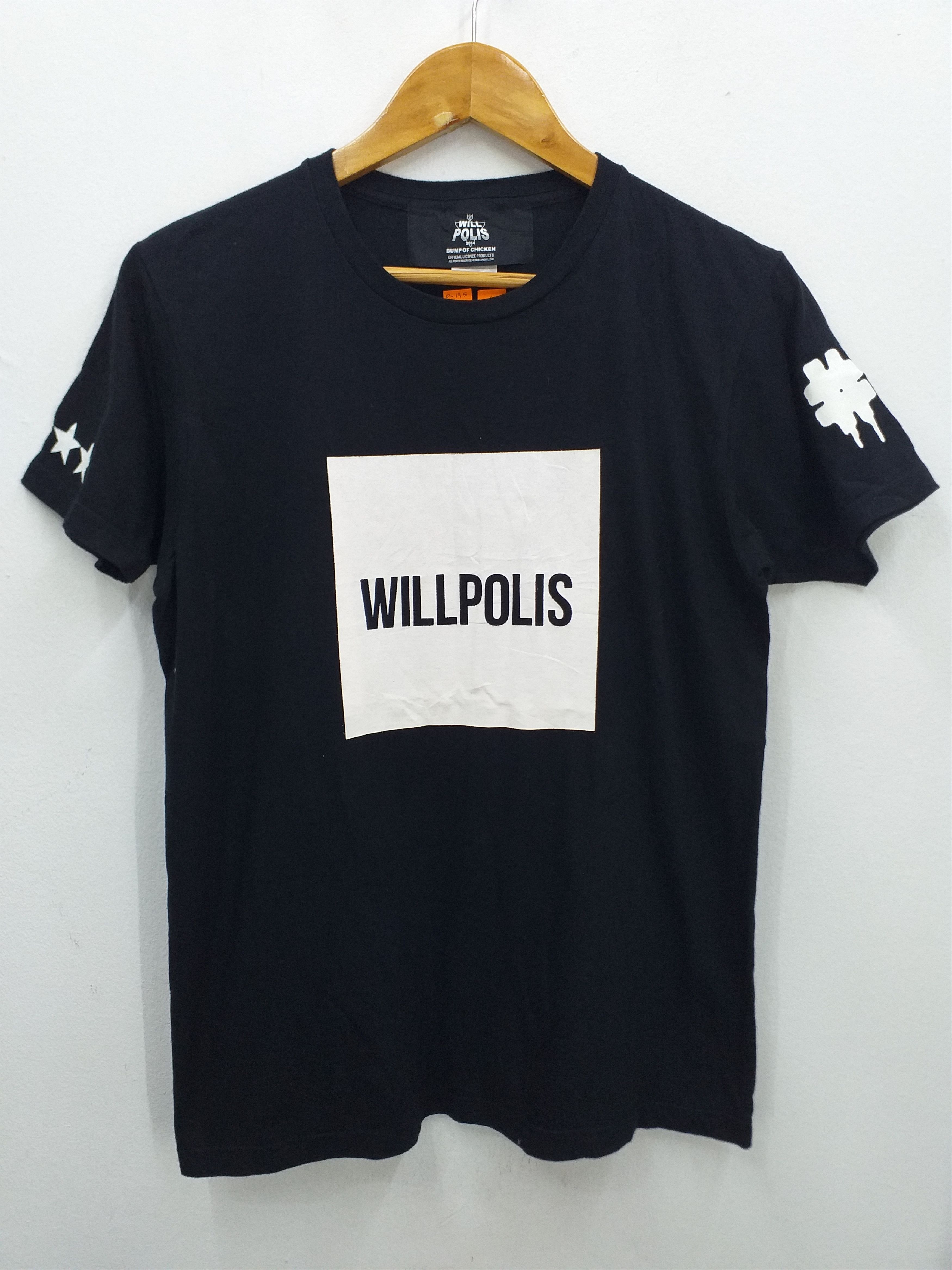 Band Tees Vintage Japanese Band WillPolis T Shirt Tee -C003 Size US M / EU 48-50 / 2 - 2 Thumbnail