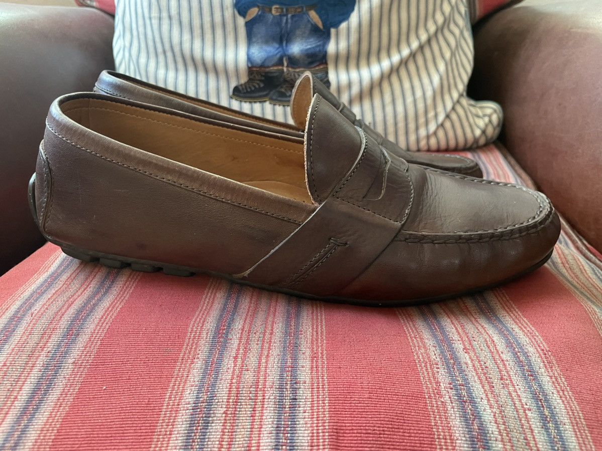 Ralph Lauren Black Label Leather Driving Loafer Size US 10 / EU 43 - 2 Thumbnail