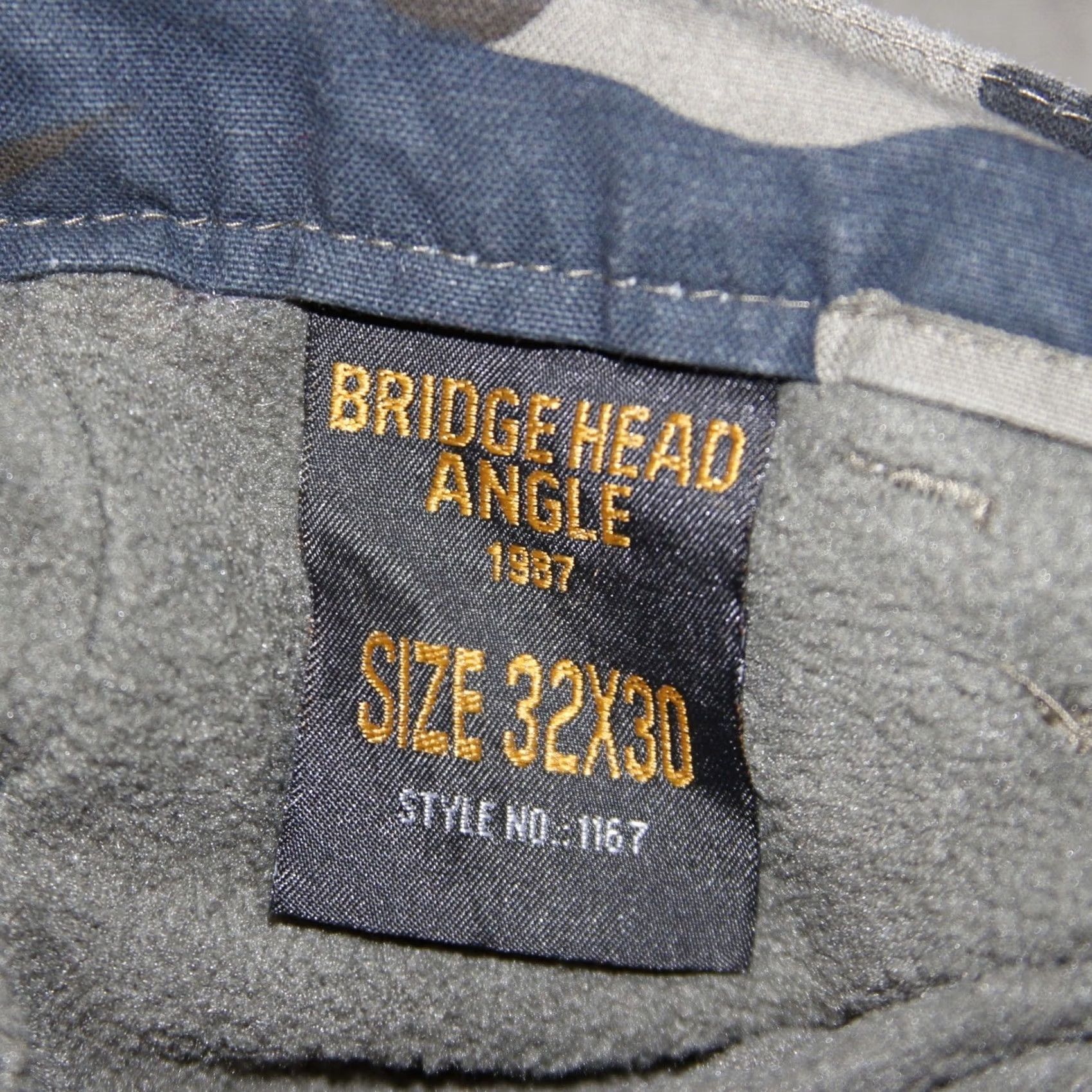 Vintage Bridge Head Angle Cargo Pants Mens 32x30 Camouflage Utility Pockets Style 1167 - Brown Size US 32 / EU 48 - 7 Thumbnail