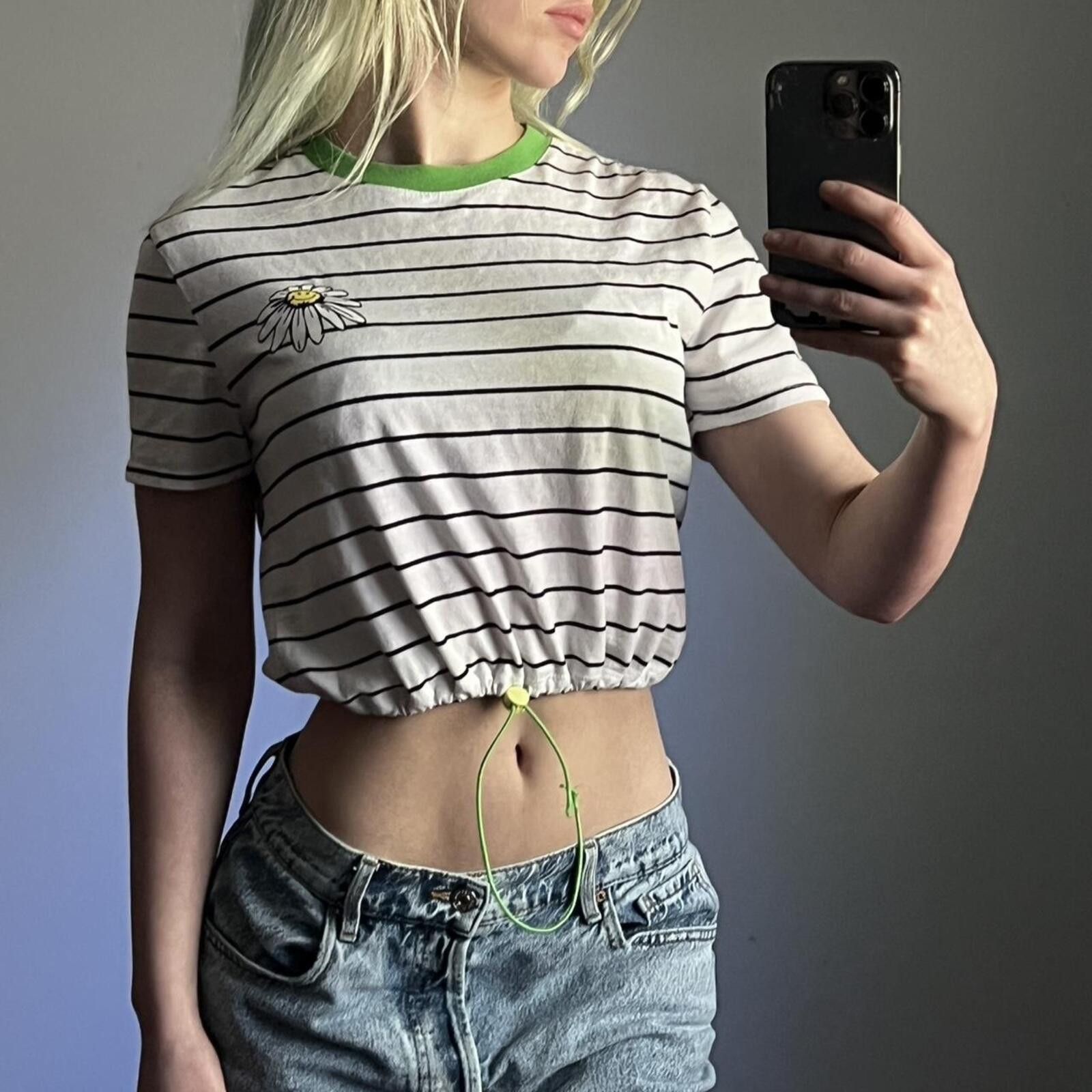 Other By Samii Ryan striped skater tee with daisy Size S / US 4 / IT 40 - 5 Thumbnail