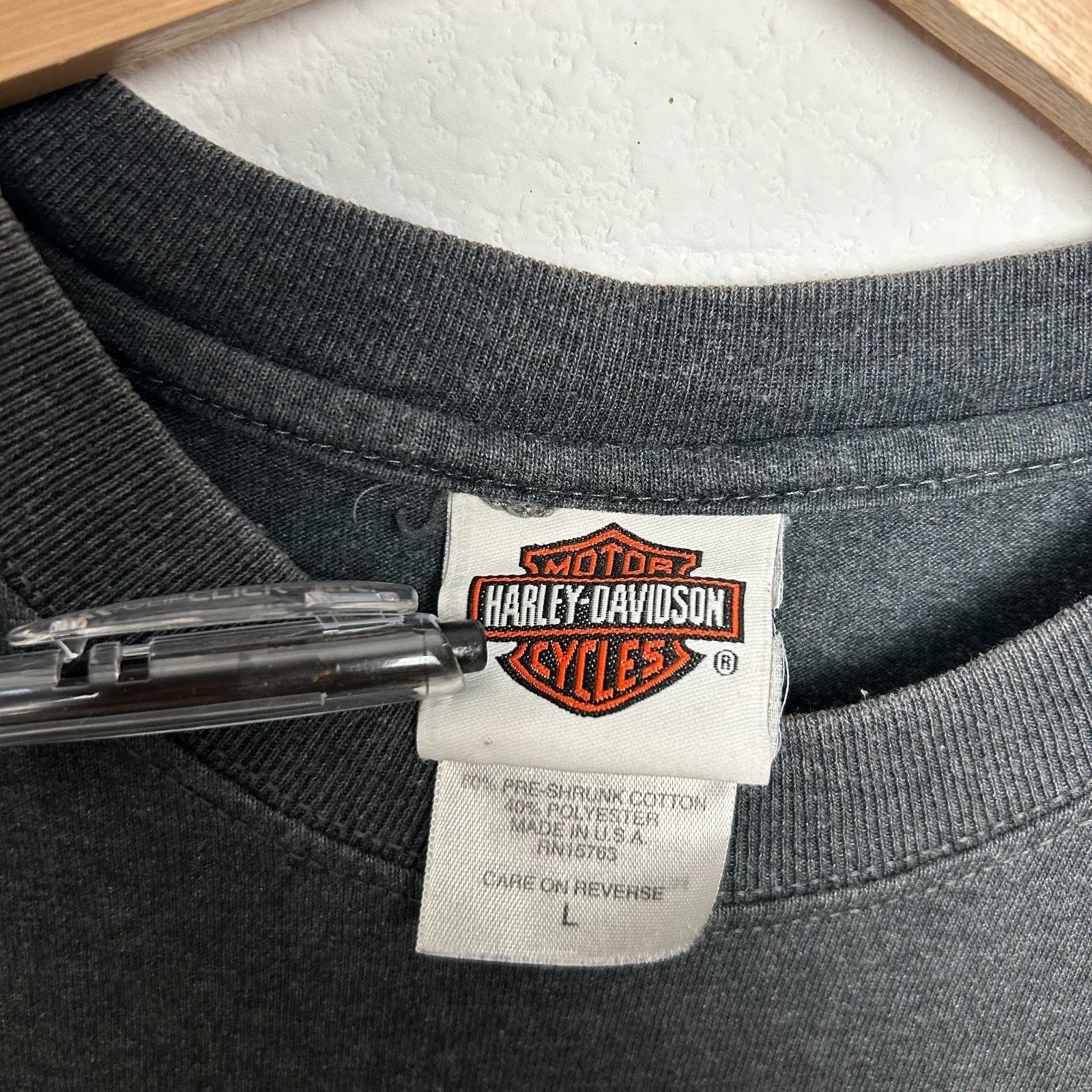 Harley Davidson Harley Davidson Tank Mens Large Black Work Sucks Lets Ride Size US L / EU 52-54 / 3 - 3 Thumbnail