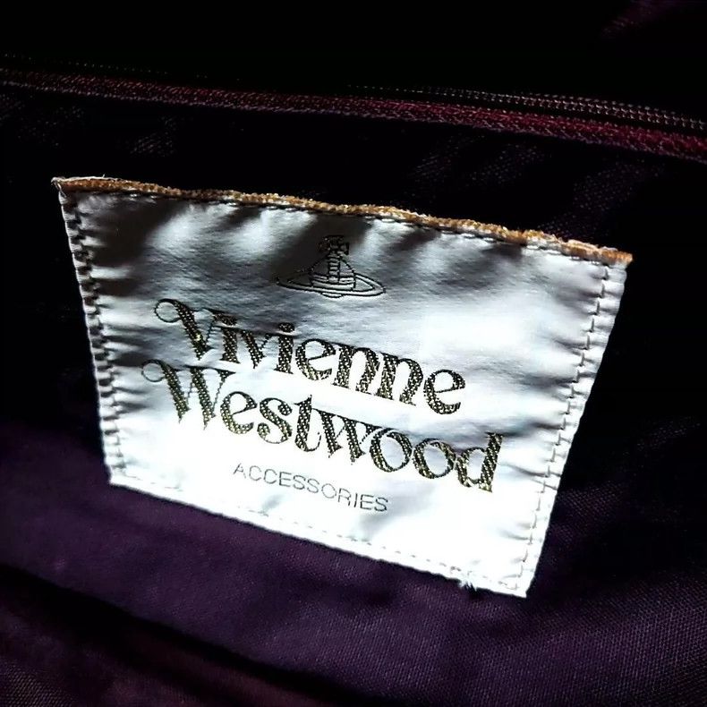 Vivienne Westwood Vivienne Westwood size os Saturn embossed Burgundy red moto Size ONE SIZE - 8 Thumbnail