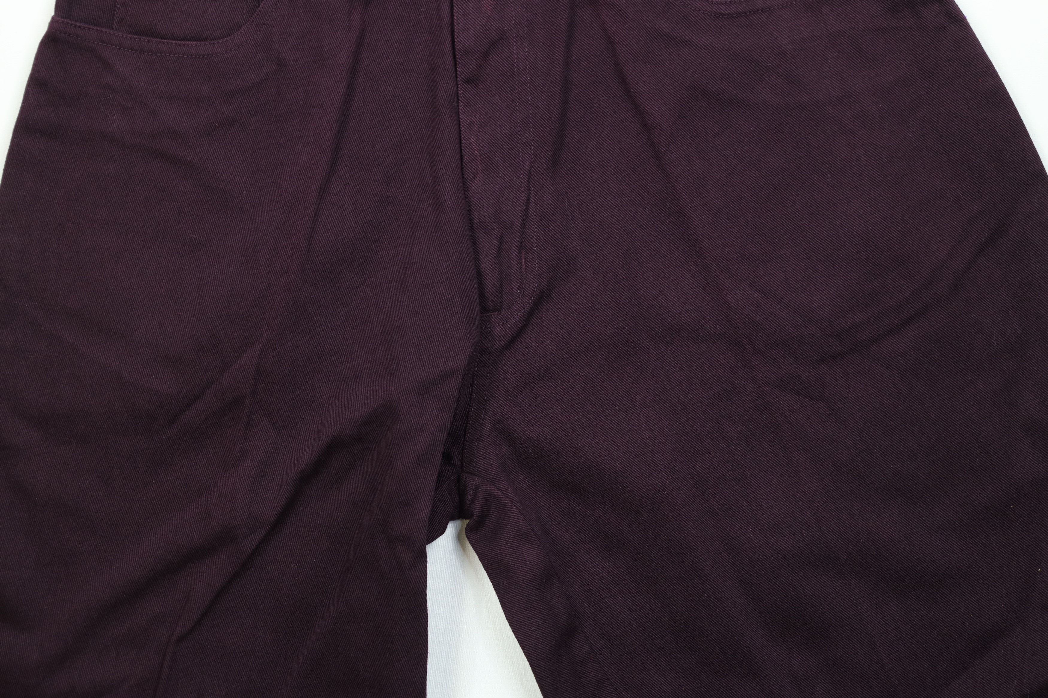 Vintage Deadstock Vintage 90s Streetwear Fit Denim Shorts Purple Size US 33 - 3 Thumbnail