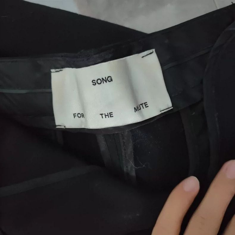 Song For The Mute Song For The Mute wool suit pant Size 52S - 4 Thumbnail