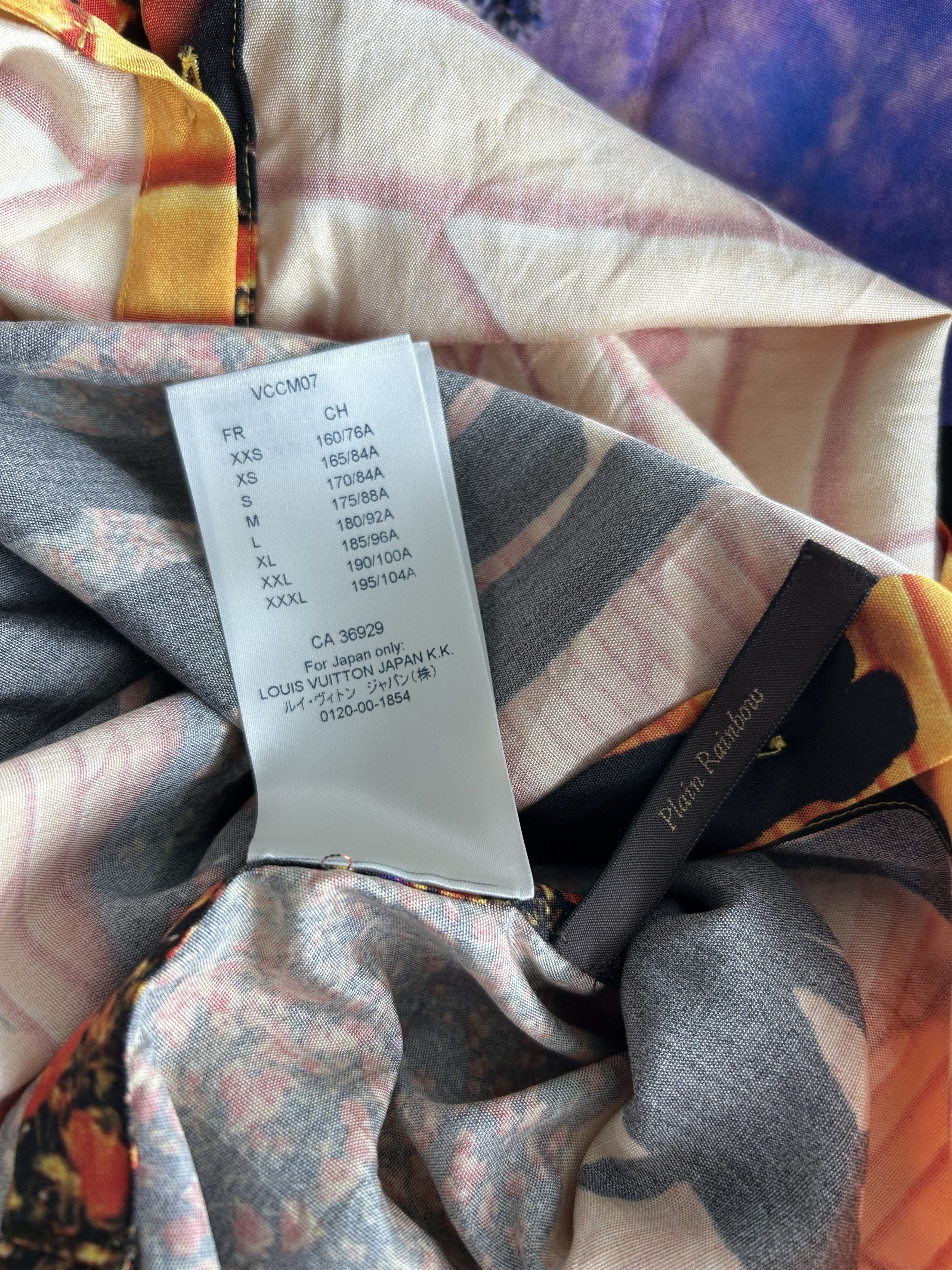 Louis Vuitton Louis Vuitton OZ Multicolor Brick Road Silk Button Up Shirt Size US XS / EU 42 / 0 - 7 Thumbnail