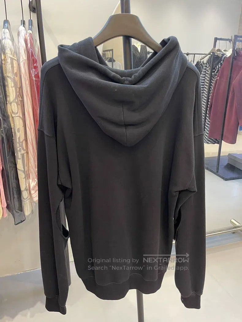 Vetements VETEMENTS Black Hooded Zip-Up Hoodie Size US M / EU 48-50 / 2 - 3 Thumbnail
