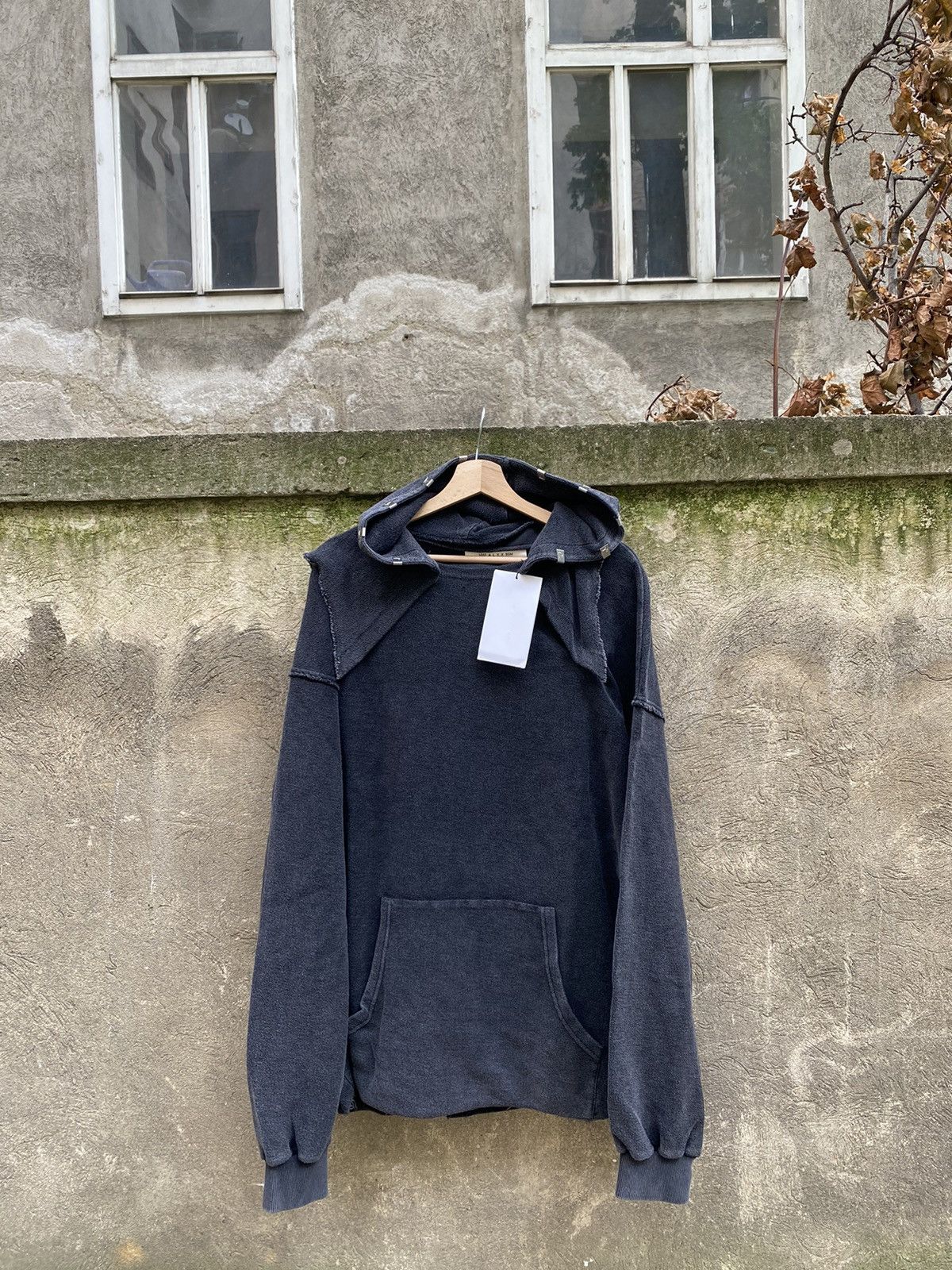 1017 ALYX 9SM × Alyx Alyx Wet Asphalt Washed Transformed Hoodie Size US L / EU 52-54 / 3 - 1 Thumbnail