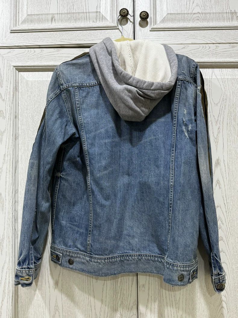 Greg Lauren Greg Lauren Denim Hooded Jacket 2504-Nextarrow Size US L / EU 52-54 / 3 - 2 Thumbnail
