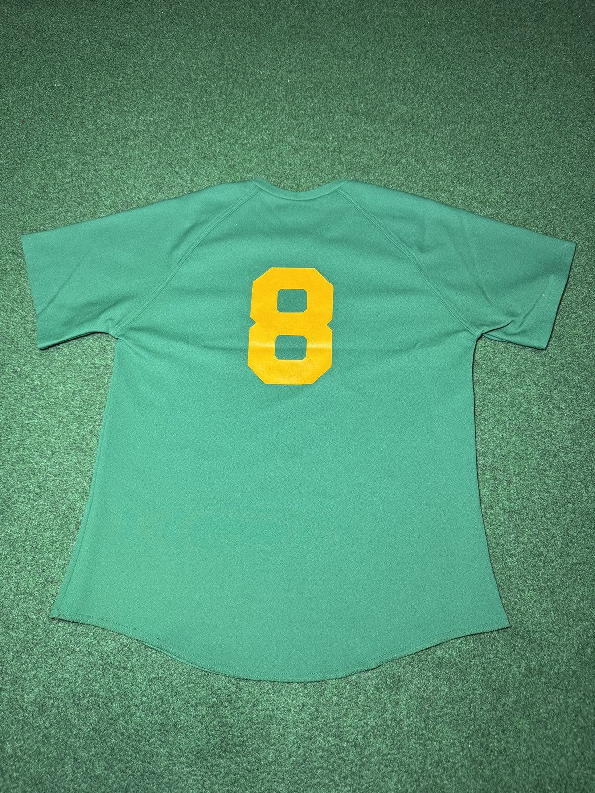 Delong Softball Sharon Baseball 70s 80s Delong M/L #8 Jersey Size US L / EU 52-54 / 3 - 4 Thumbnail