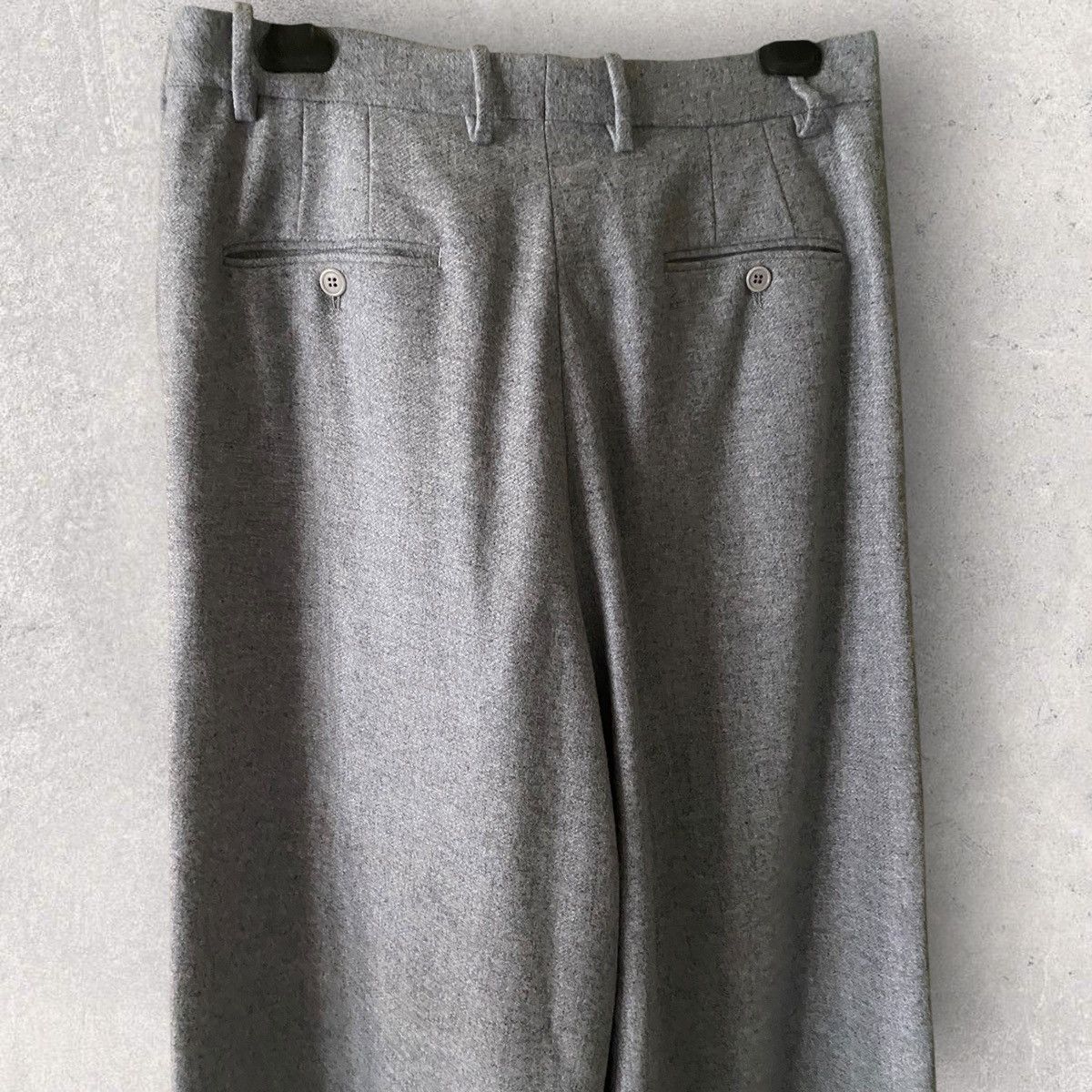 Hed Mayner NWT Fall22 Front Fold Grey Wool Pants Size US 32 / EU 48 - 5 Thumbnail