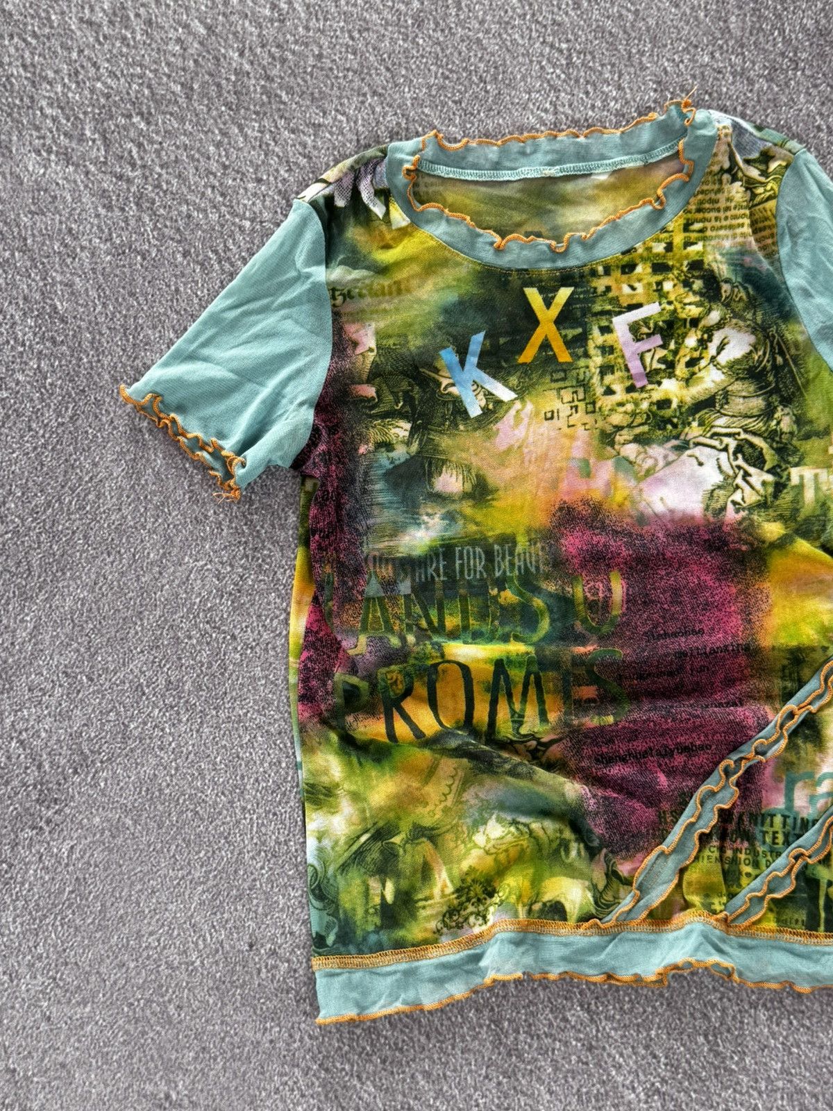 Designer Designer ART Italy All Over Print JPG style T shirt Blouses Size M / US 6-8 / IT 42-44 - 4 Thumbnail