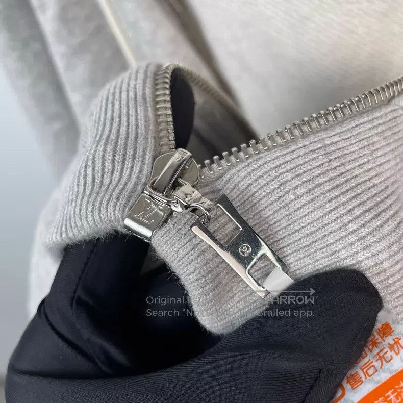 Louis Vuitton Louis Vuitton Gray cotton globe logo zip hoodie Size US M / EU 48-50 / 2 - 7 Thumbnail