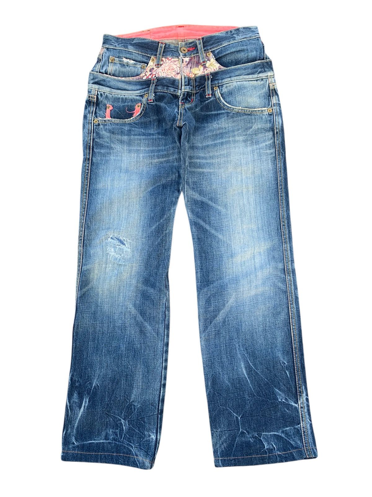 Eternal DOUBLE WAIST ETERNAL JAPANESE TRADITIONAL DESIGN DENIM Size US 29 - 2 Thumbnail