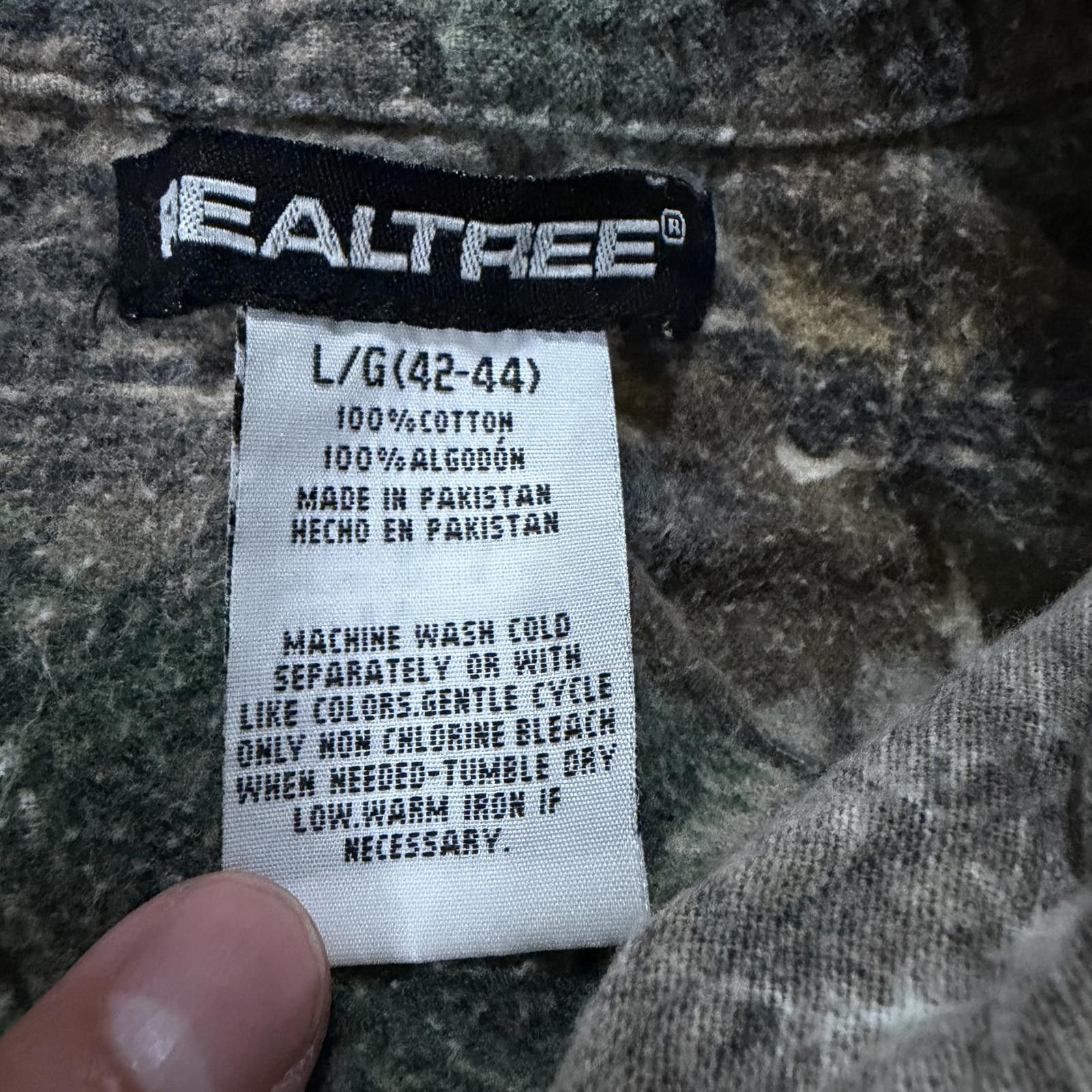 Realtree Vintage Realtree Camo Outdoor Hunting Button Up 90s Y2K Size US L / EU 52-54 / 3 - 3 Thumbnail