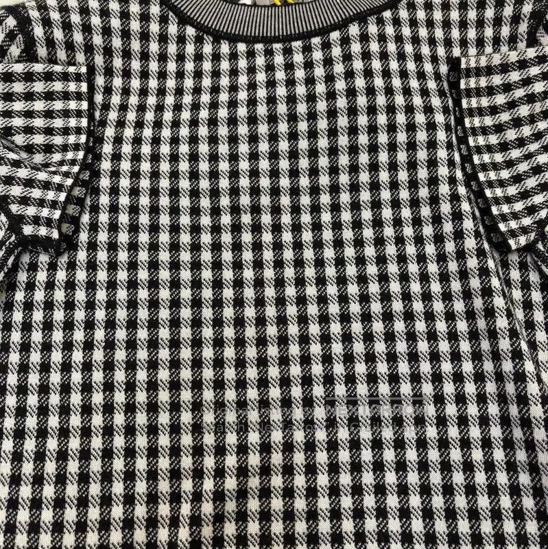 Dior Dior Black Cashmere Short Sleeve Sweater . Size XS / US 0-2 / IT 36-38 - 6 Thumbnail