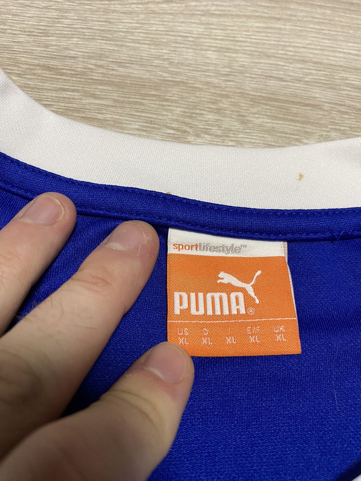 Puma Cardiff City 2012 Home Football Puma Soccer Jersey Size XL Size US XL / EU 56 / 4 - 6 Thumbnail