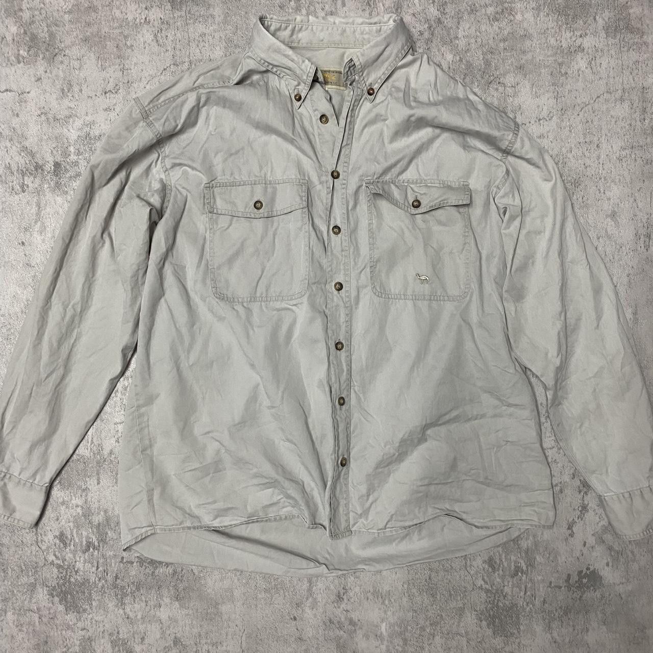 Camel Cream vintage Camel button-up shirt Size US XL / EU 56 / 4 - 1 Thumbnail