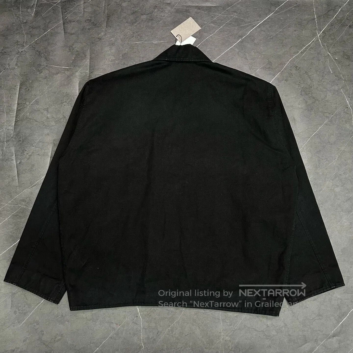 Balenciaga balenciaga minimalist zip denim jacket. Size US XS / EU 42 / 0 - 4 Thumbnail