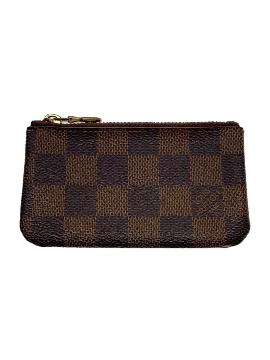 Louis Vuitton Louis Vuitton Damier Ebene Pochette Cle Brown Size ONE SIZE - 1 Thumbnail