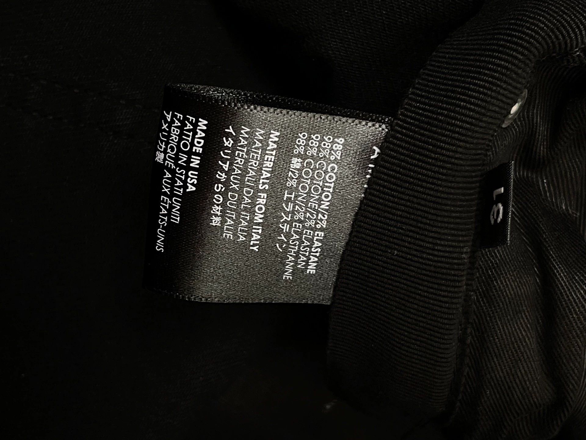Amiri Amiri Black Straight Jeans 31 (New with Tags) Size US 31 - 4 Thumbnail