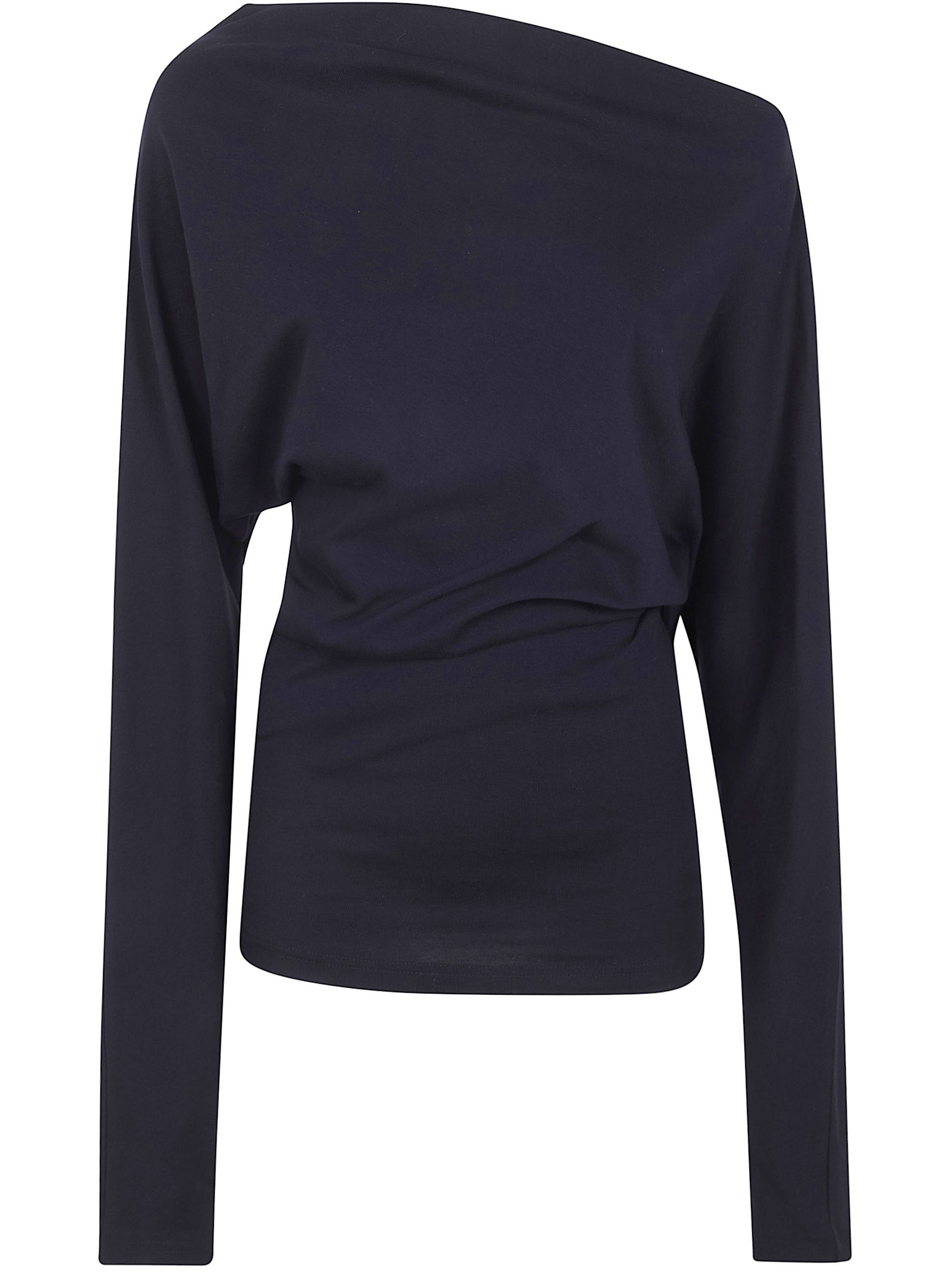 Ann Demeulemeester "ROOS BIAS" CUT DROP SHOULDER TOP Size XS / US 0-2 / IT 36-38 - 1 Thumbnail