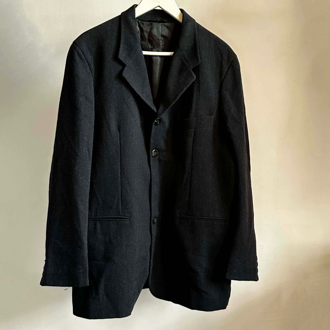 Other 1997/1998 Maurizio Bonas Wool Blazer Runway Jacket Size US L / EU 52-54 / 3 - 2 Thumbnail