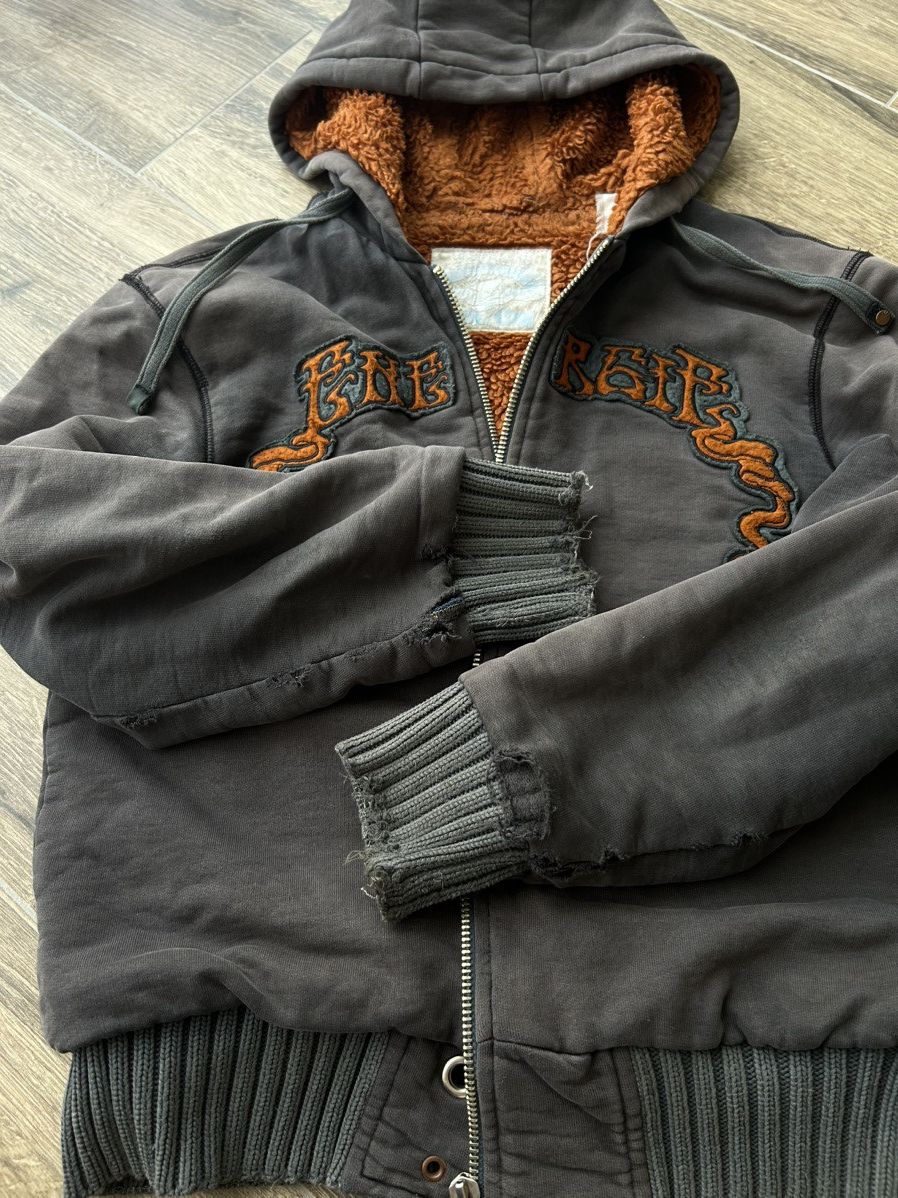 Designer × Japanese Brand × Vintage Vintage Energy Big logo y2k zip-hoodies faded rare mens Size US M / EU 48-50 / 2 - 5 Thumbnail