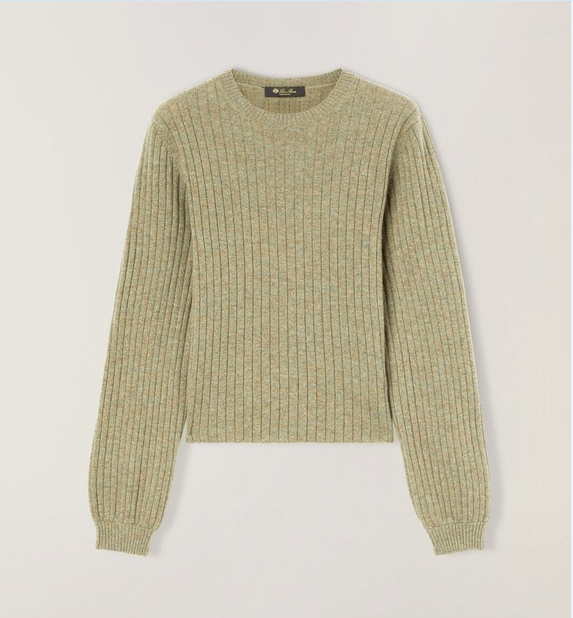 o1w1db10724 Maras Crewneck Sweater in Light Brown