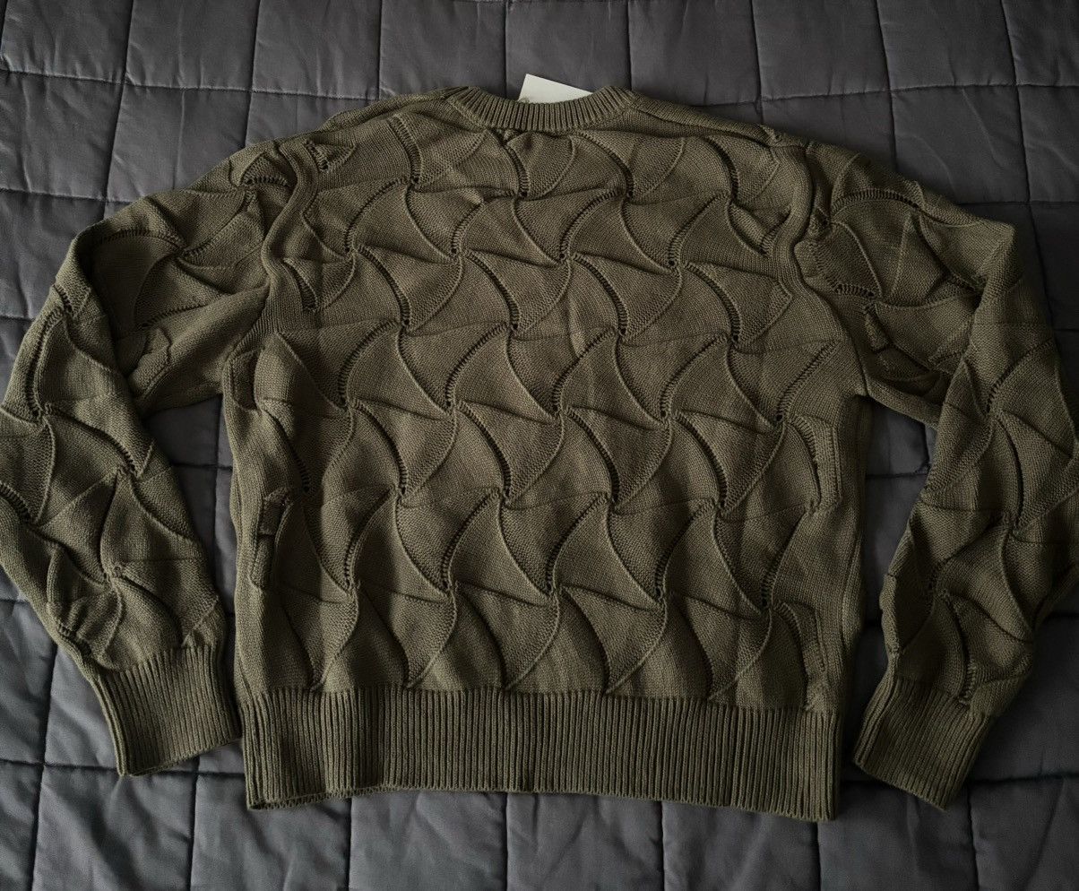 No Maintenance No maintenance olive geometric crewneck sweater Size US S / EU 44-46 / 1 - 3 Thumbnail