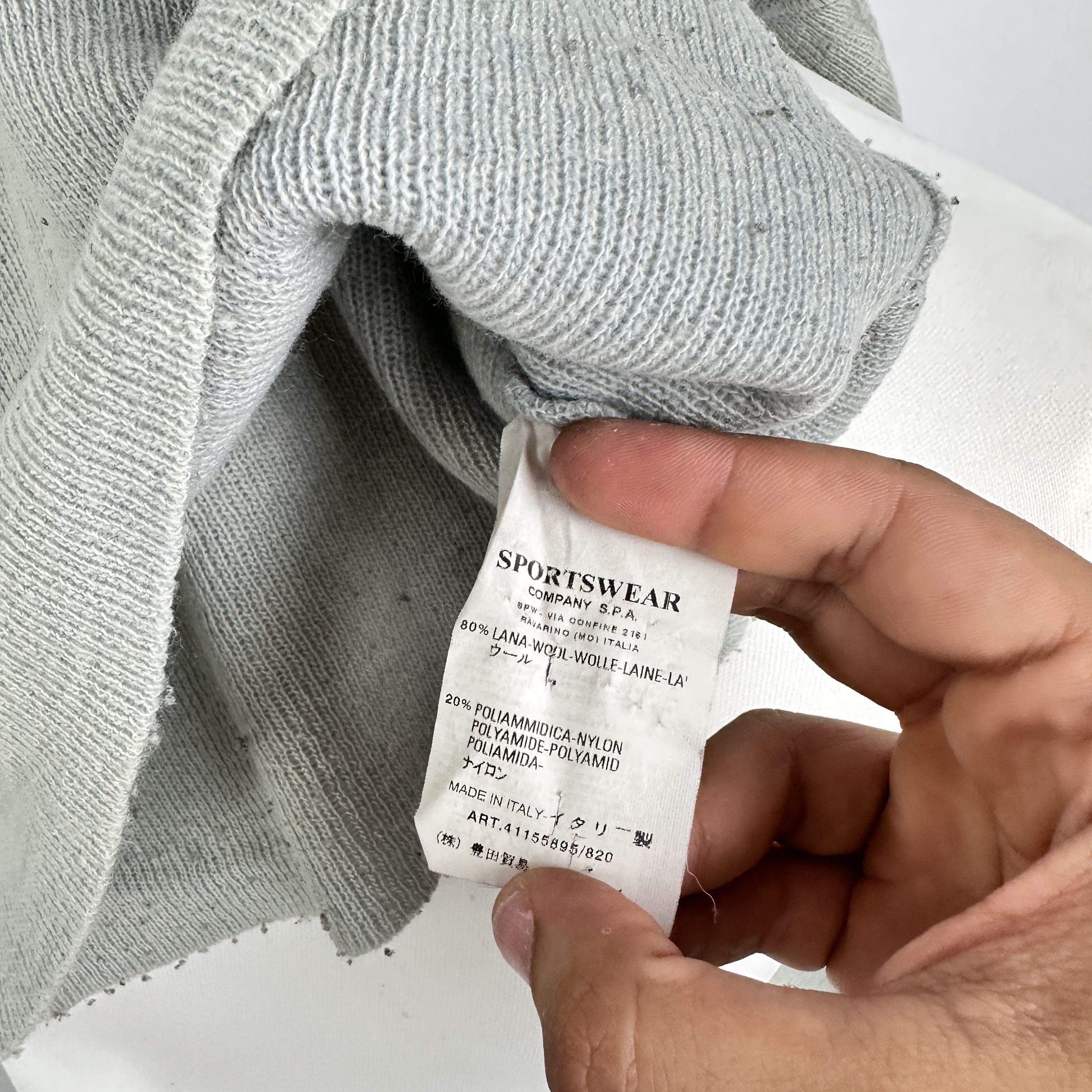 Stone Island Maglione Stone Island Celeste Y2K – M Size US S / EU 44-46 / 1 - 5 Thumbnail