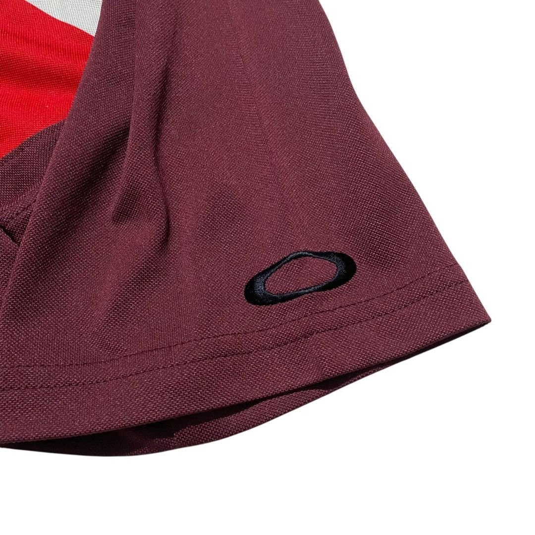 Oakley Oakley red burgundy polo shirt Size US S / EU 44-46 / 1 - 5 Thumbnail