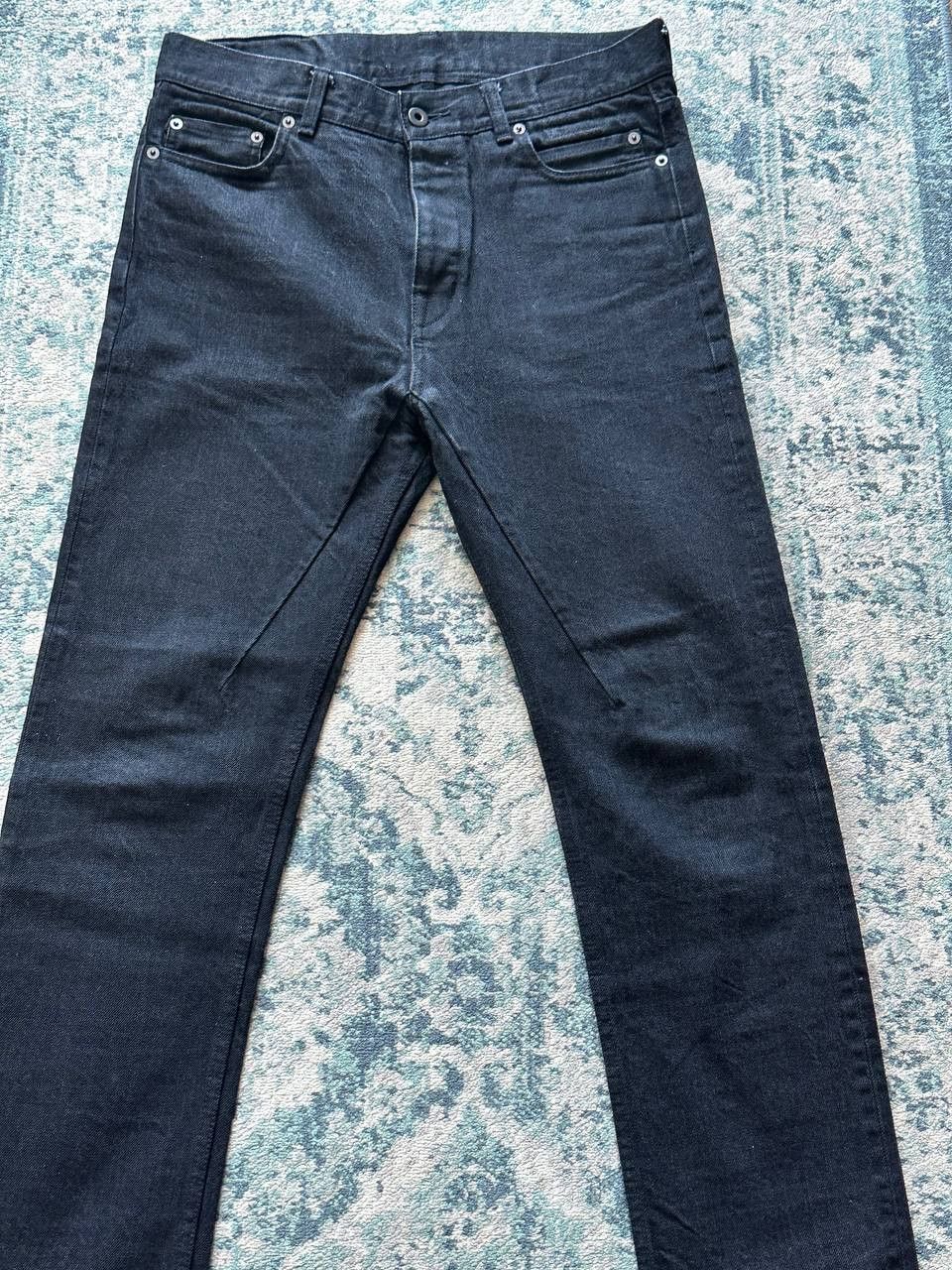 Rick Owens Drkshdw DRKSHDW Black Denim Jeans Size US 32 / EU 48 - 1 Thumbnail