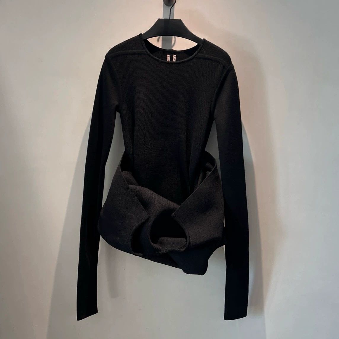 Rick Owens Rickowens classic cotton basic sweatshirt Size S / US 4 / IT 40 - 1 Thumbnail