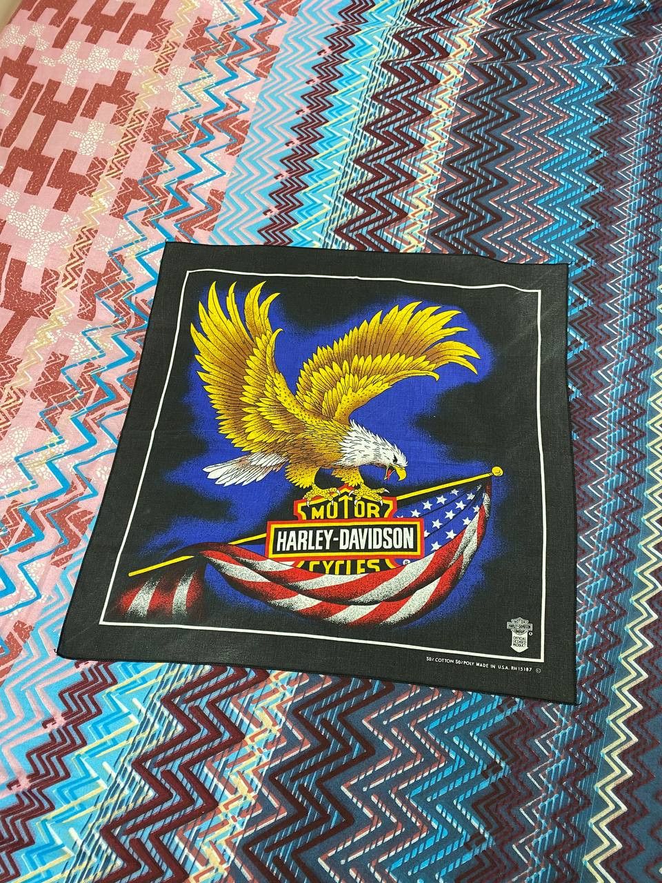 Harley Davidson Harley Davidson Motorcycles Bandana Size ONE SIZE - 3 Thumbnail