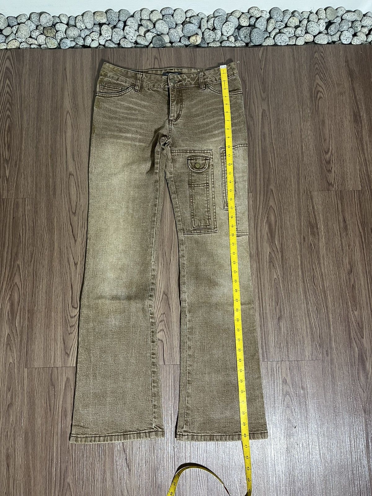 If Six Was Nine × Japanese Brand × Vintage Jouer Aux Echecs flare mudwash jeans rare design Size US 31 - 13 Thumbnail